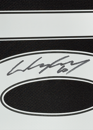 Framed Autographed/Signed Wayne Rooney 35x39 Manchester United Black 2008 Soccer Jersey Beckett BAS COA