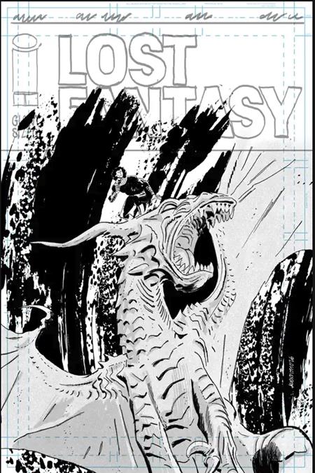 Lost Fantasy #12 C 1:25 Alex Diotto Raw Art Variant (09/23/2026) Image