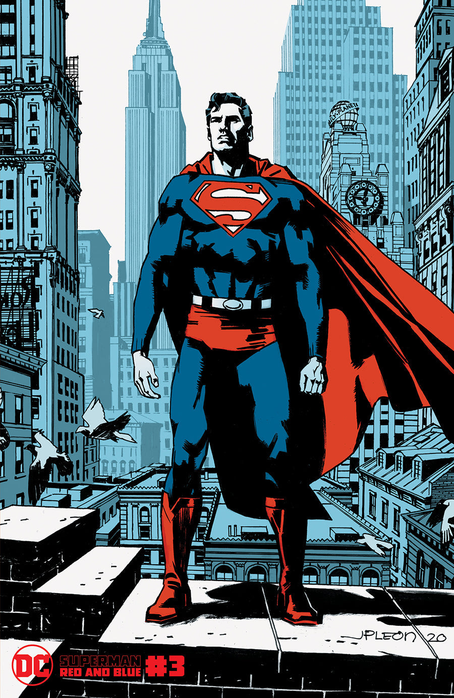 Superman Red & Blue #3 (Of 6) B John Paul Leon Variant (05/18/2021) Dc