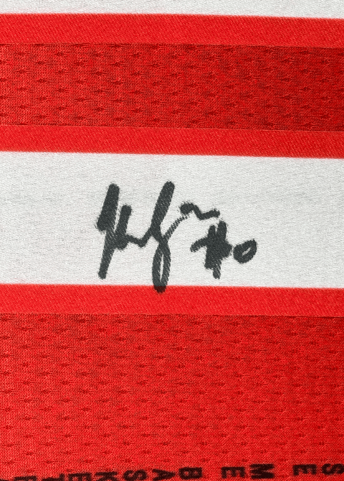 Framed Autographed/Signed Kelsey Mitchell 35x39 Indiana Red Basketball Jersey PSA COA