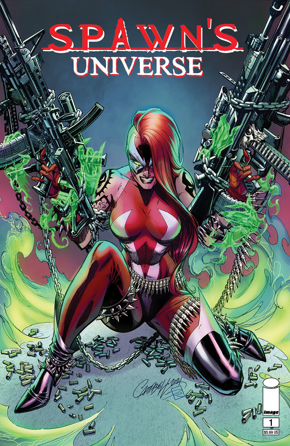 Spawn Universe #1 A J Scott Campbell Todd McFarlane (06/23/2021) Image