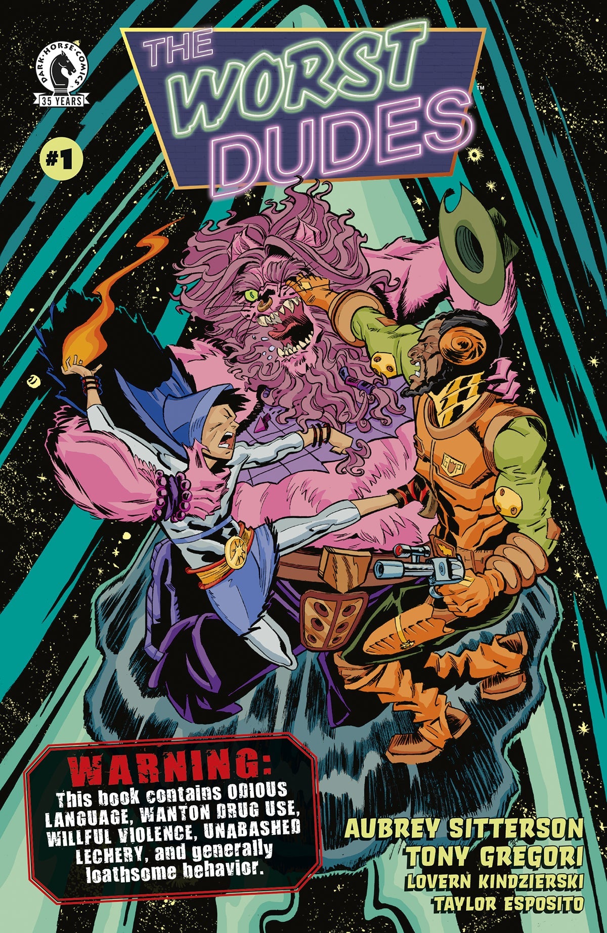 Worst Dudes #1 (Of 5) Tony Gregori Aubrey Sitterson (06/02/2021) Dark Horse