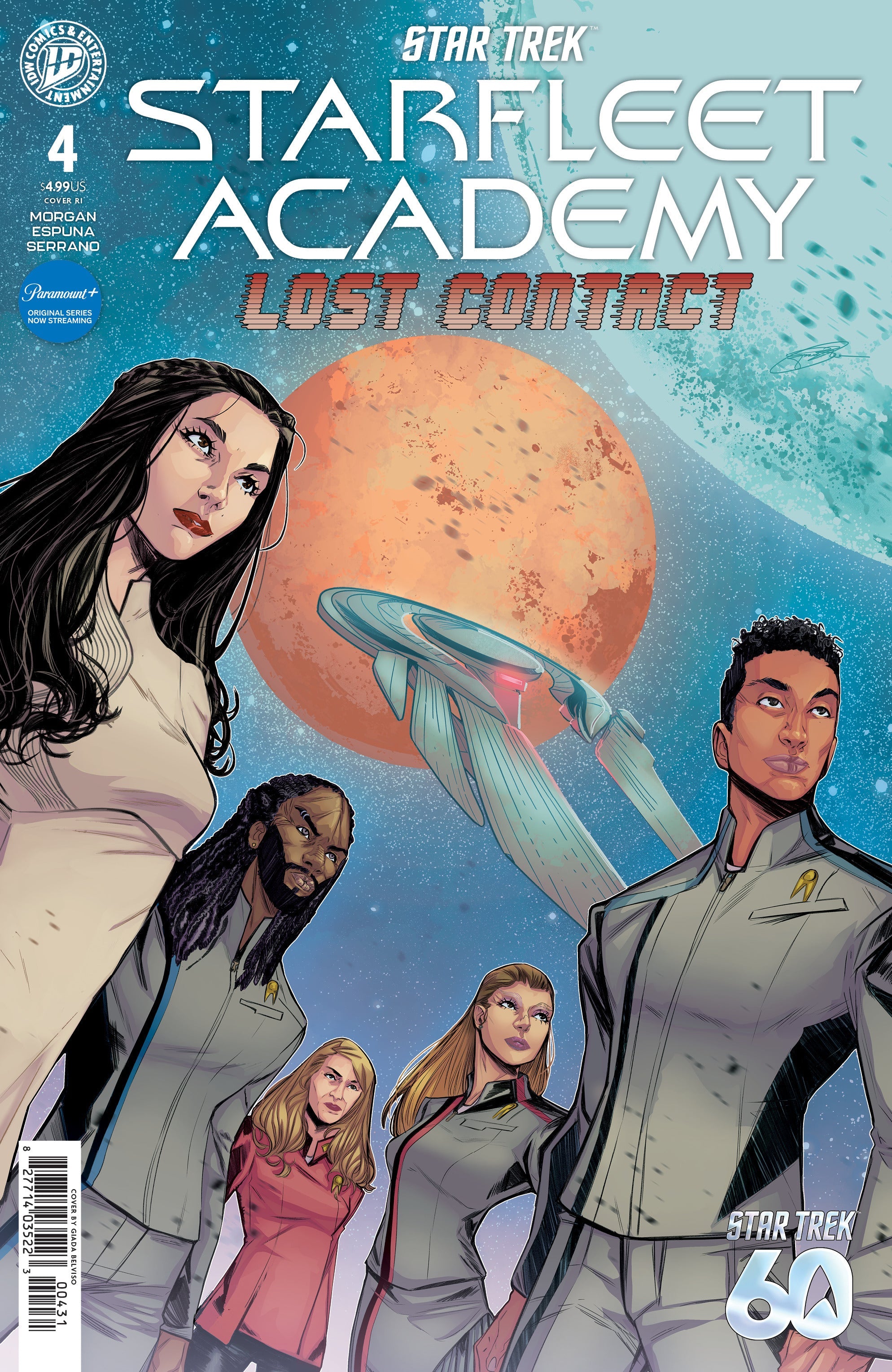 Star Trek Starfleet Academy Lost Contact #4 C 1:10 Belviso (07/22/2026) Idw