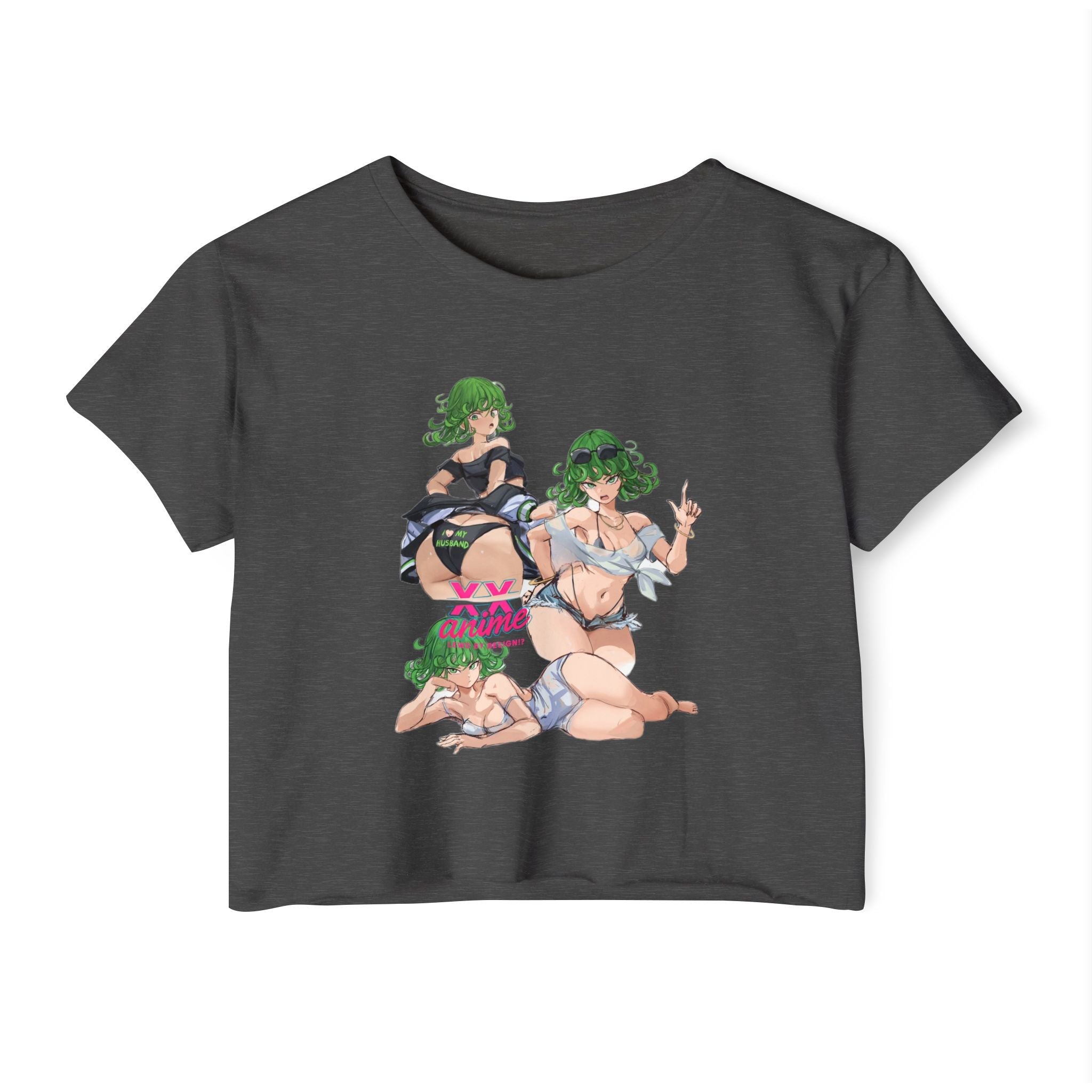 Anime-Inspired Women's Festival Crop Top, Cute Summer Top, Party Wear, Trendy Apparel, Anime Lover Gift, Festival Fashion