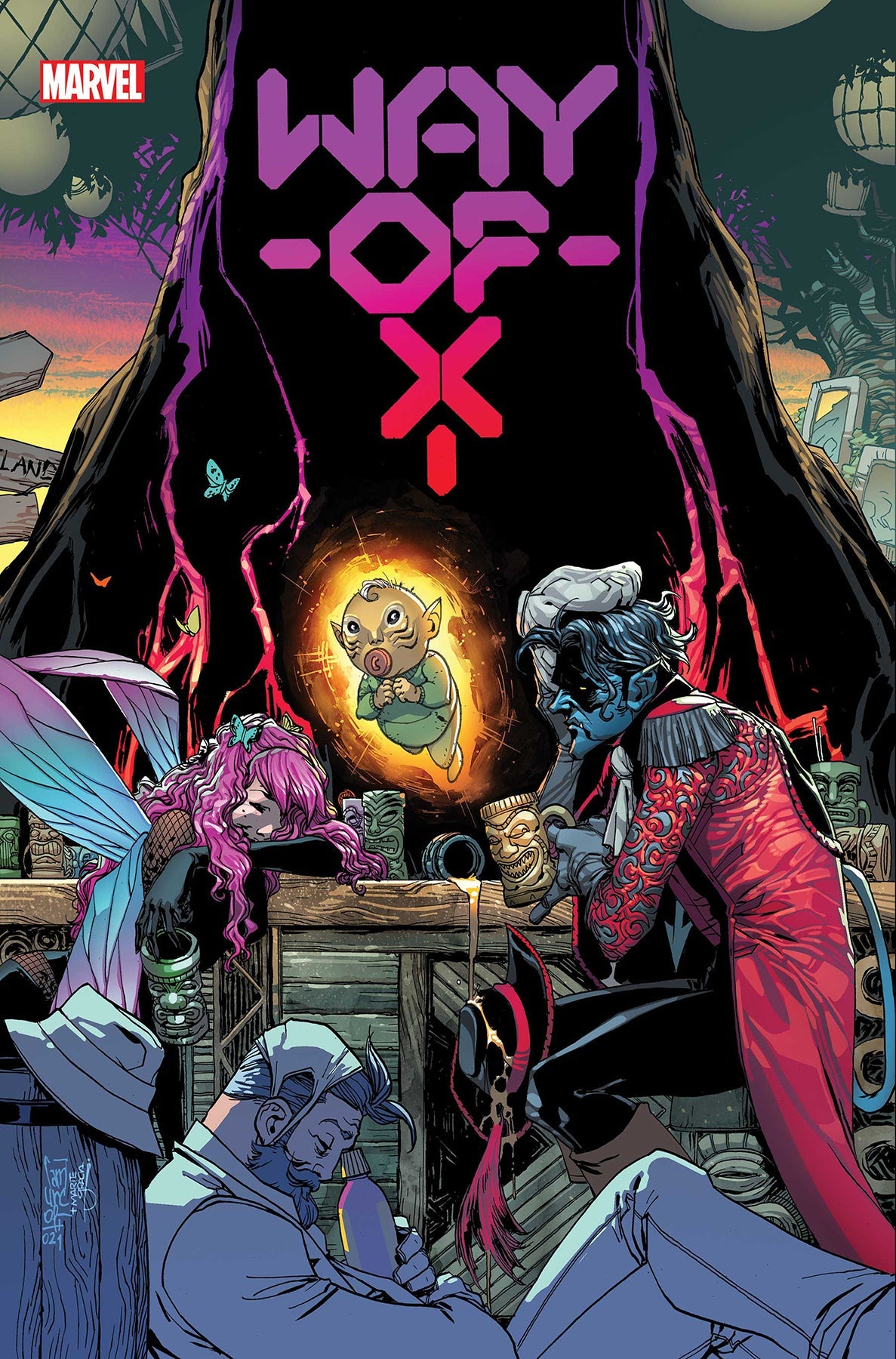 Way Of X #3 A Giuseppe Camuncoli Si Spurrier Gala (06/23/2021) Marvel