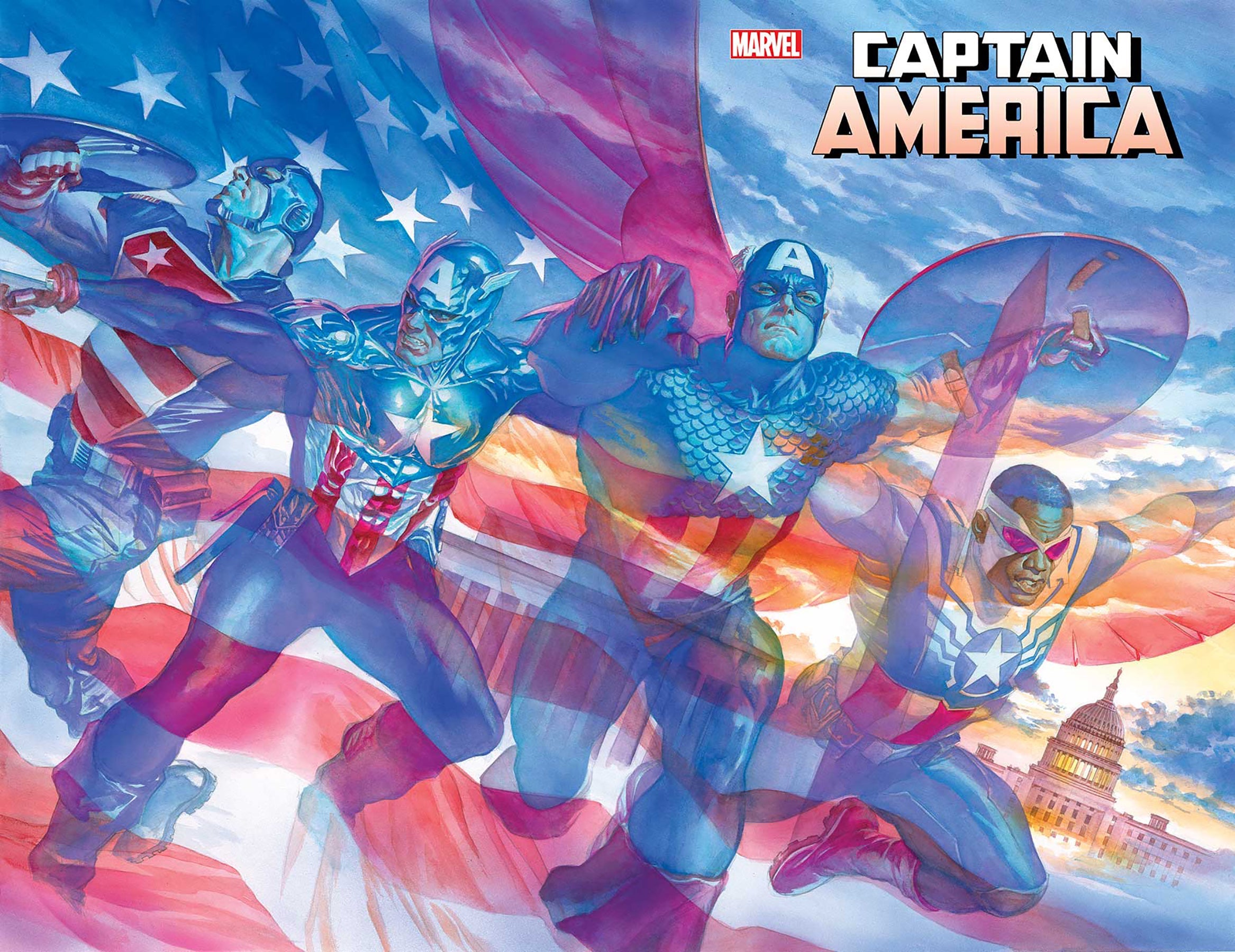 United States Captain America #1 A (Of 5) Alex Ross Josh Trujillo (06/30/2021) Marvel