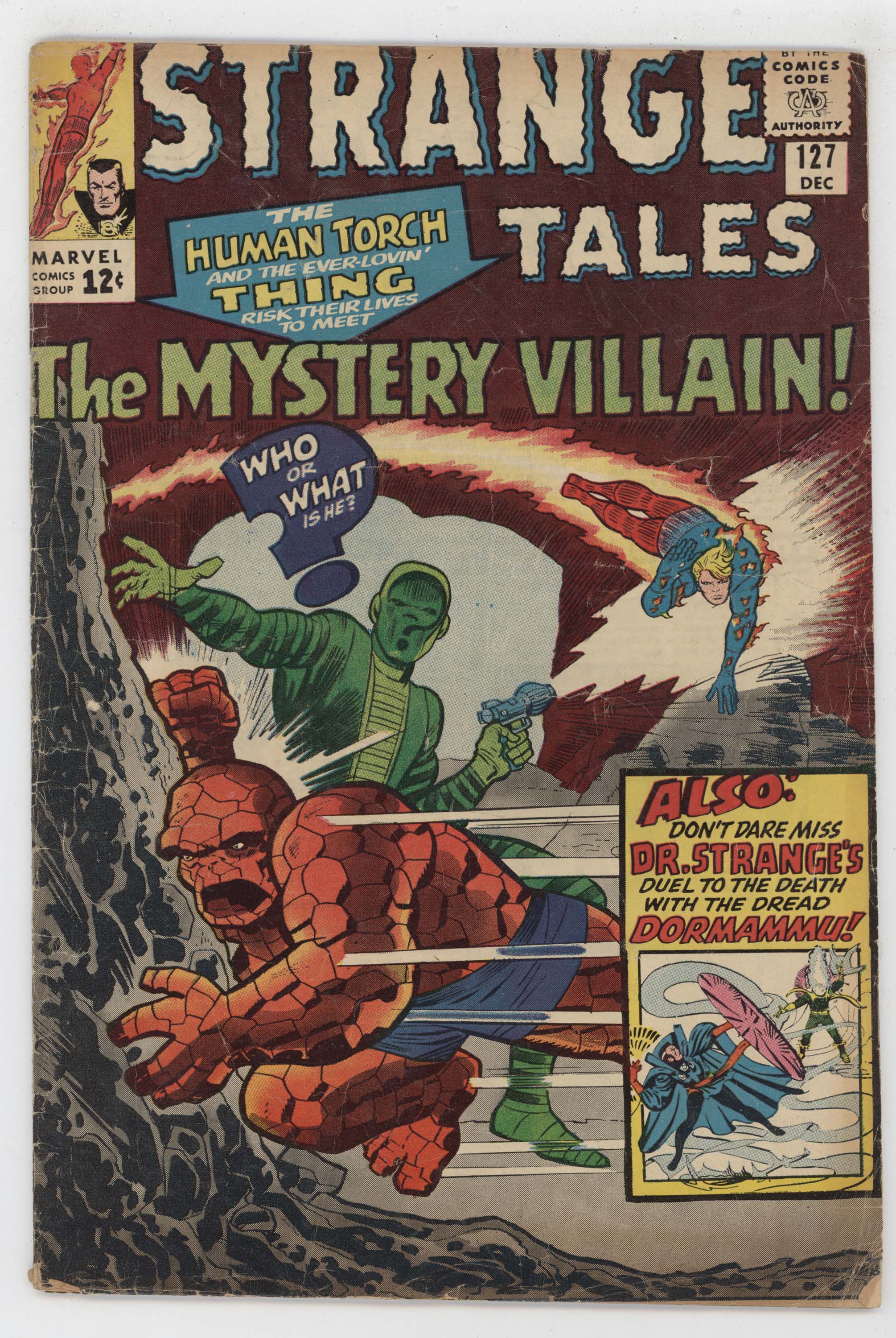 Strange Tales 127 Marvel 1964 VG Doctor Strange Fantastic Four Jack Kirby