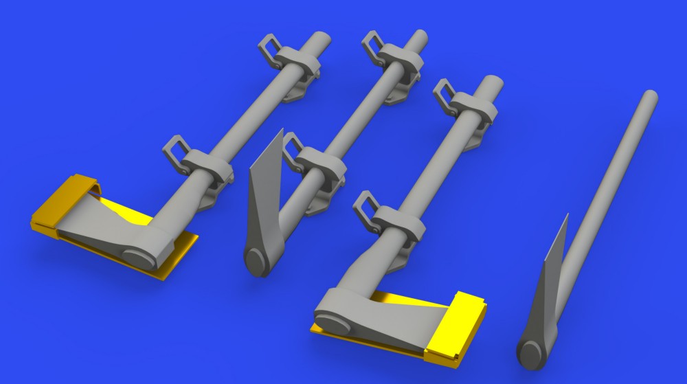 Eduard 635019 1/35 Armor- WWII German Axe (Photo-Etch & Resin)