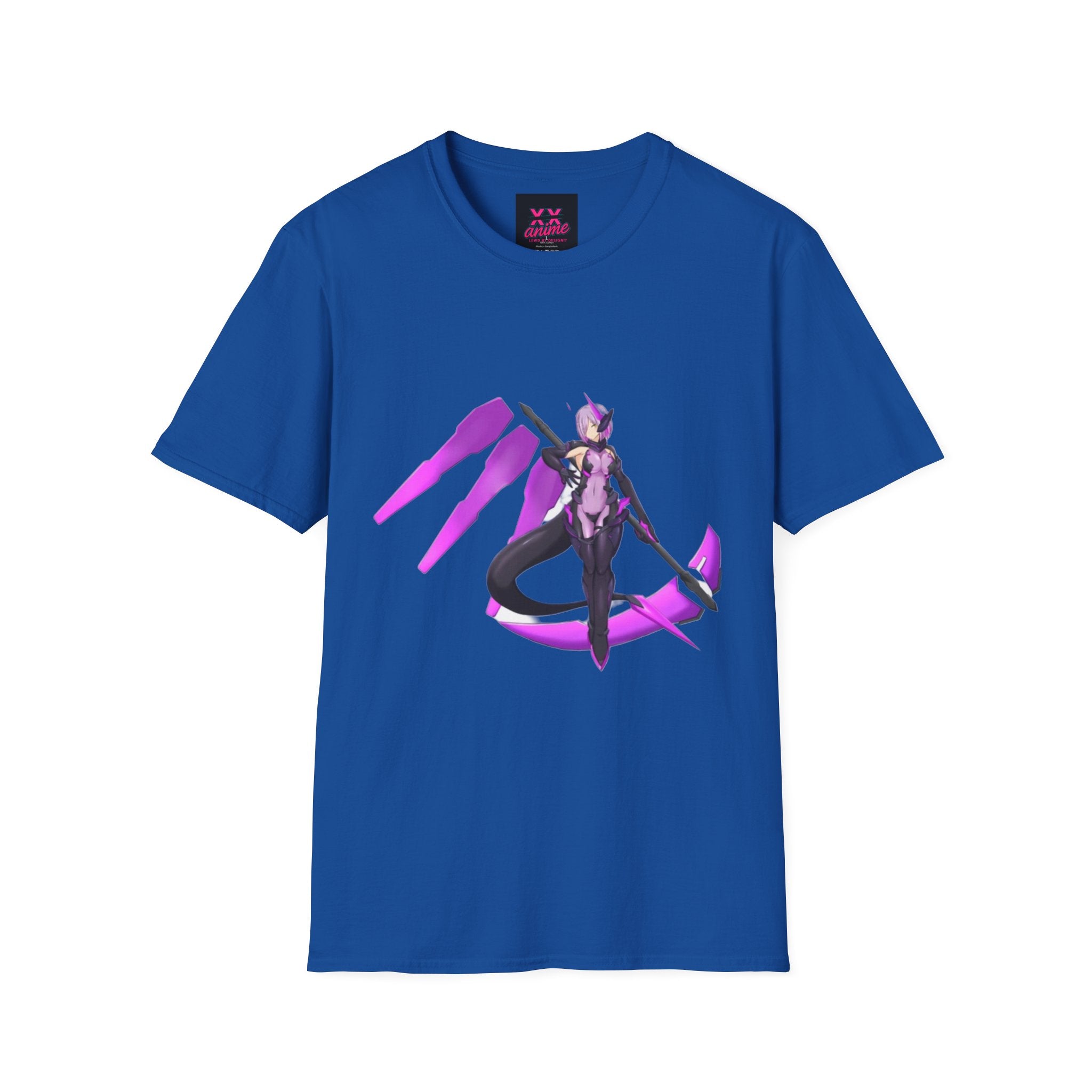 Anime-lewd Inspired Unisex Softstyle T-Shirt, Graphic Tee for Fans, Perfect for Cosplay, Gift for Anime Lovers, Casual Wear, Unique Designs