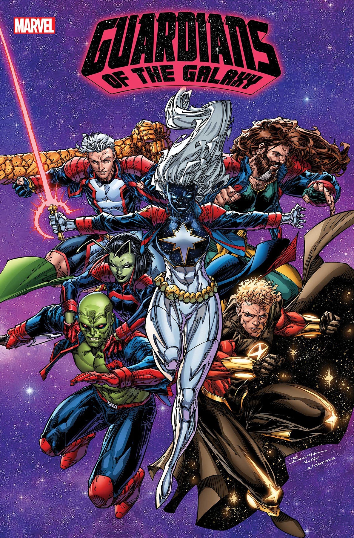 Guardians Of The Galaxy #15 A Brett Booth Al Ewing (06/23/2021) Marvel