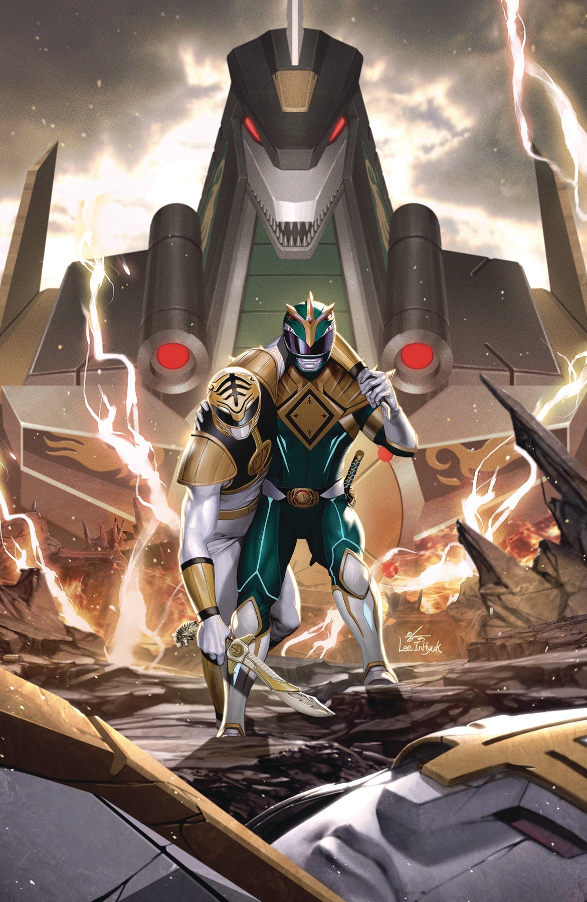 Mighty Morphin #8 A In-Hyuk Lee (C: 1-0-0) (06/09/2021) Boom