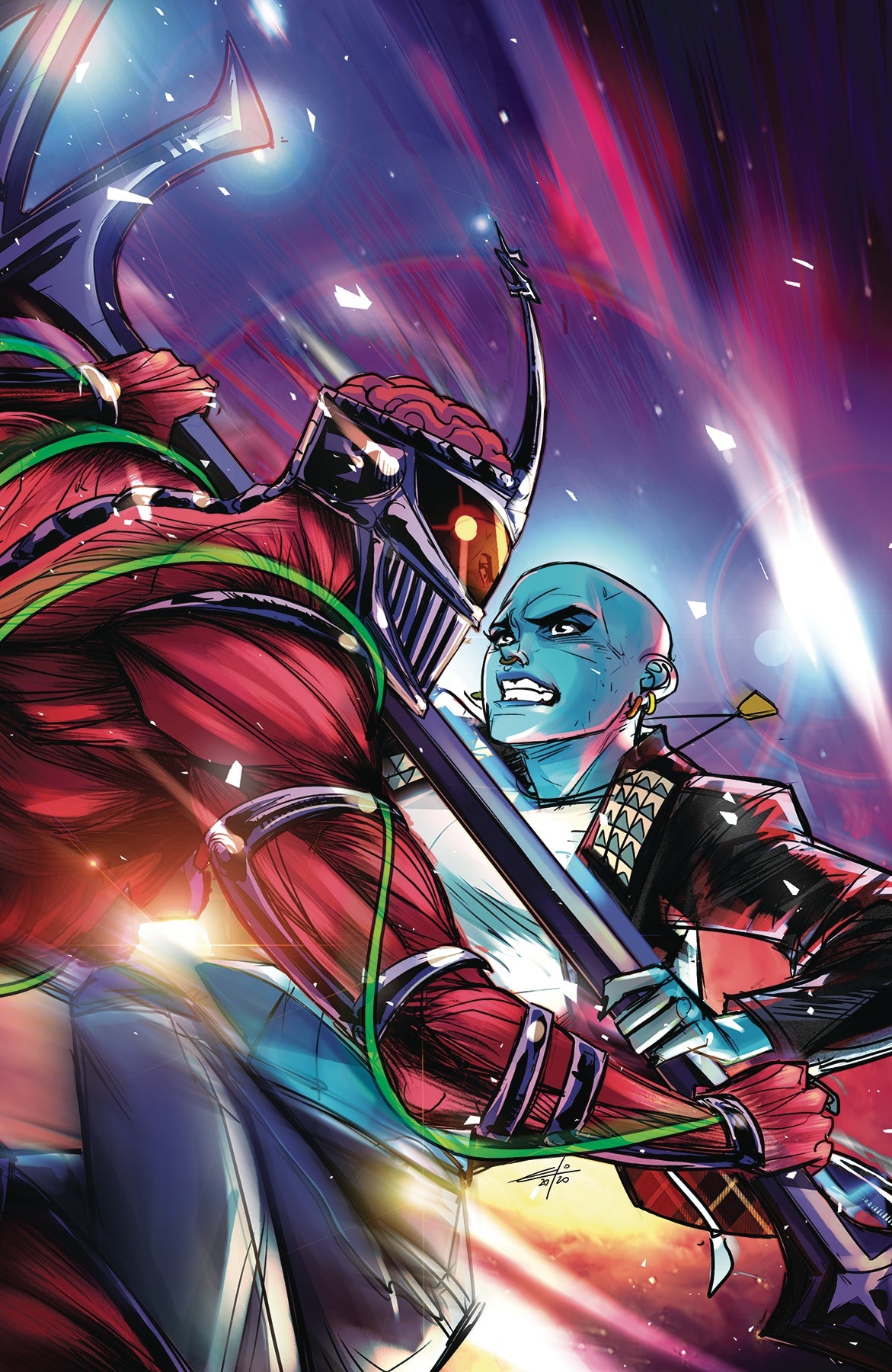 Mighty Morphin #8 B Legacy Eleonora Carlini Variant (C: 1-0-0) (06/09/2021) Boom