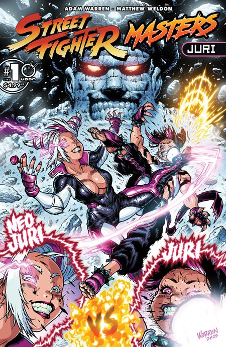 Street Fighter Masters Juri #1 (One Shot) D 1:5 Adam Warren Variant (09/09/2026) Udon