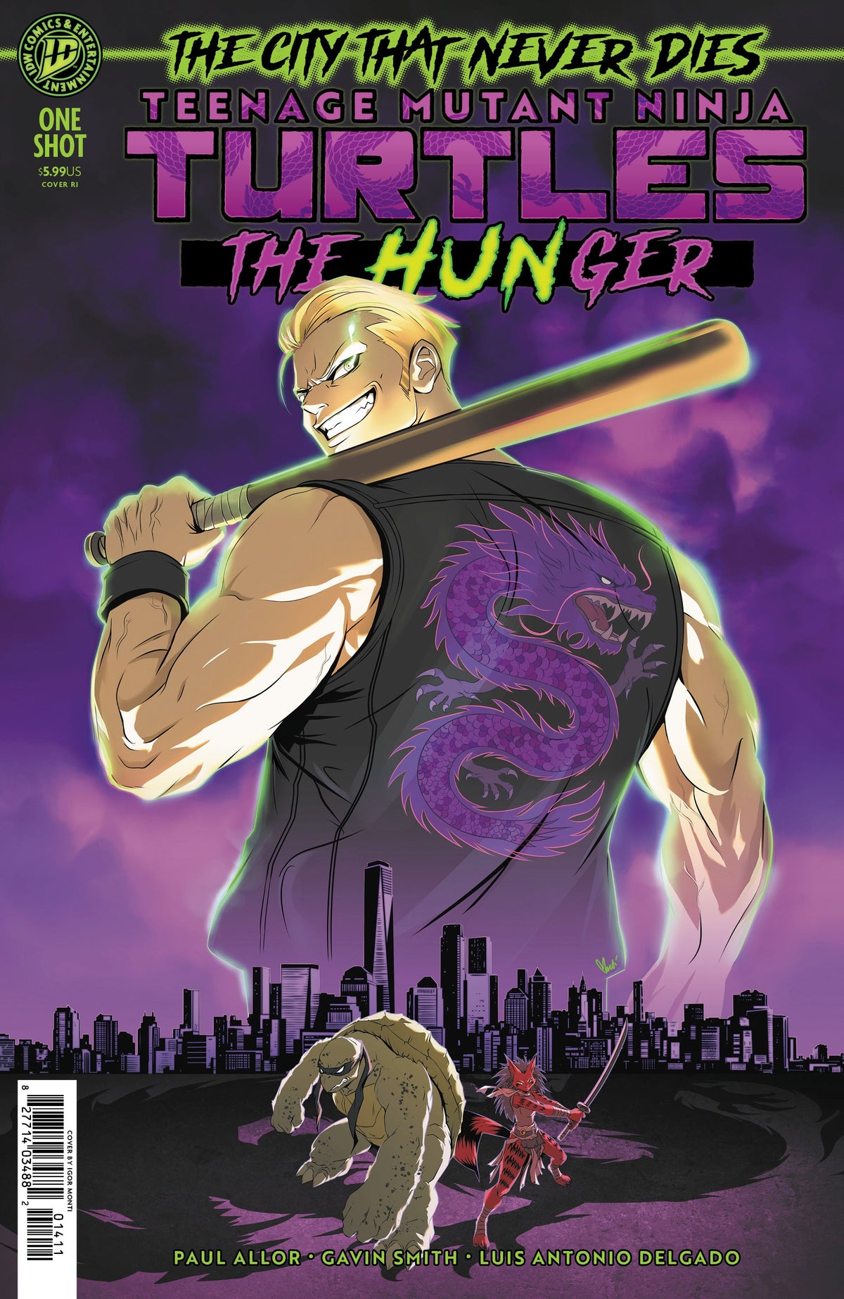 Teenage Mutant Ninja Turtles The Hunger D 1:10 Monti (09/30/2026) Idw