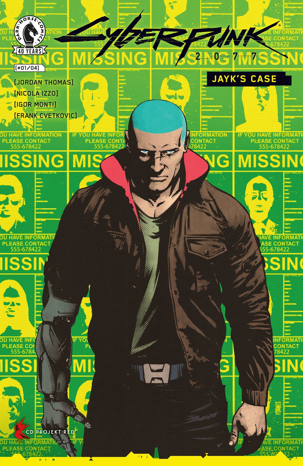 Cyberpunk 2077 Jayk'S Case #1 B Jorge Fornes (10/21/2026) Dark Horse