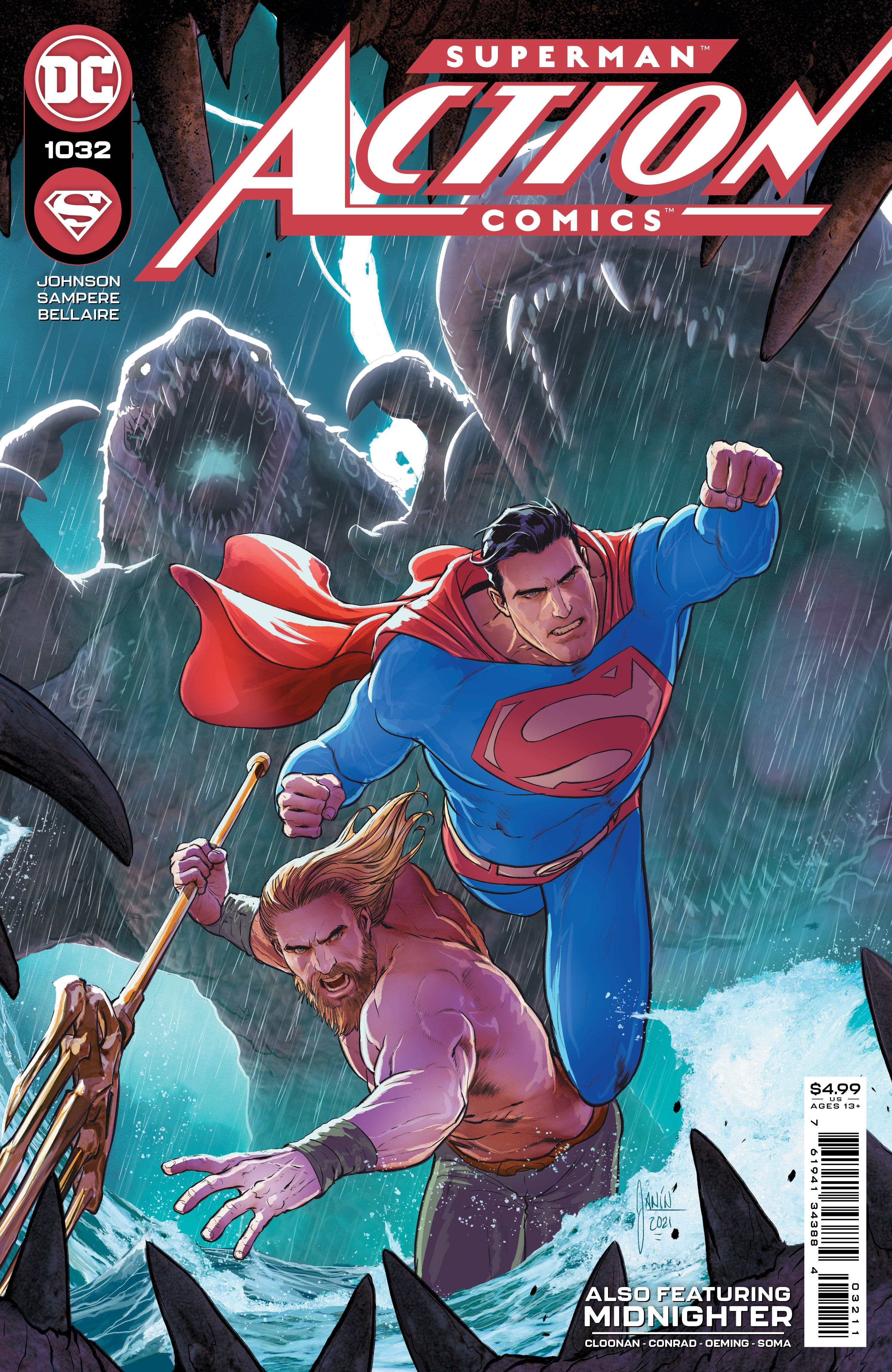 Superman Action Comics #1032 A Mikel Janin Phillip Kennedy Johnson (06/22/2021) Dc