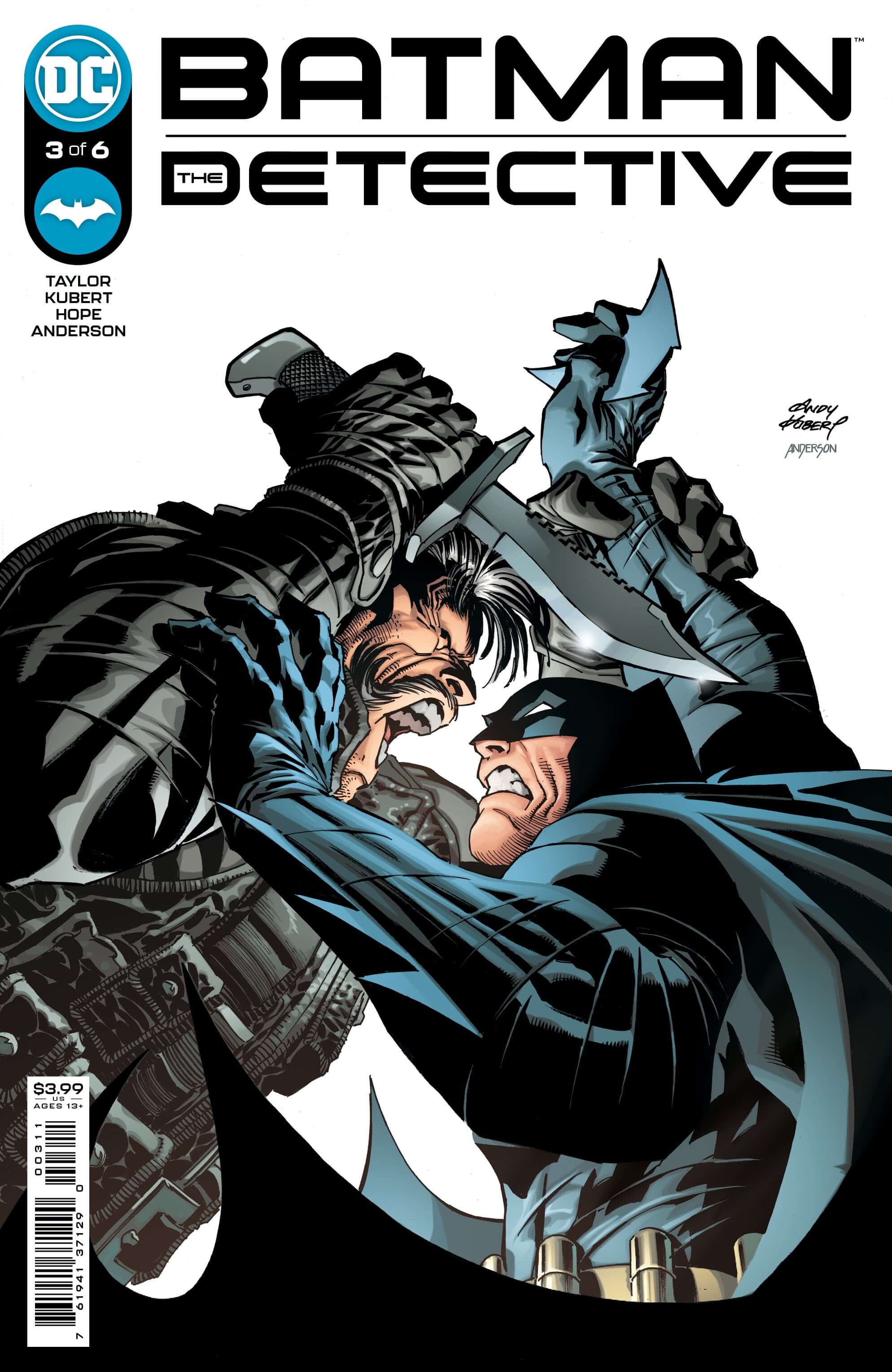 Batman The Detective #3 (Of 6) A Andy Kubert Tom Taylor (06/08/2021) Dc