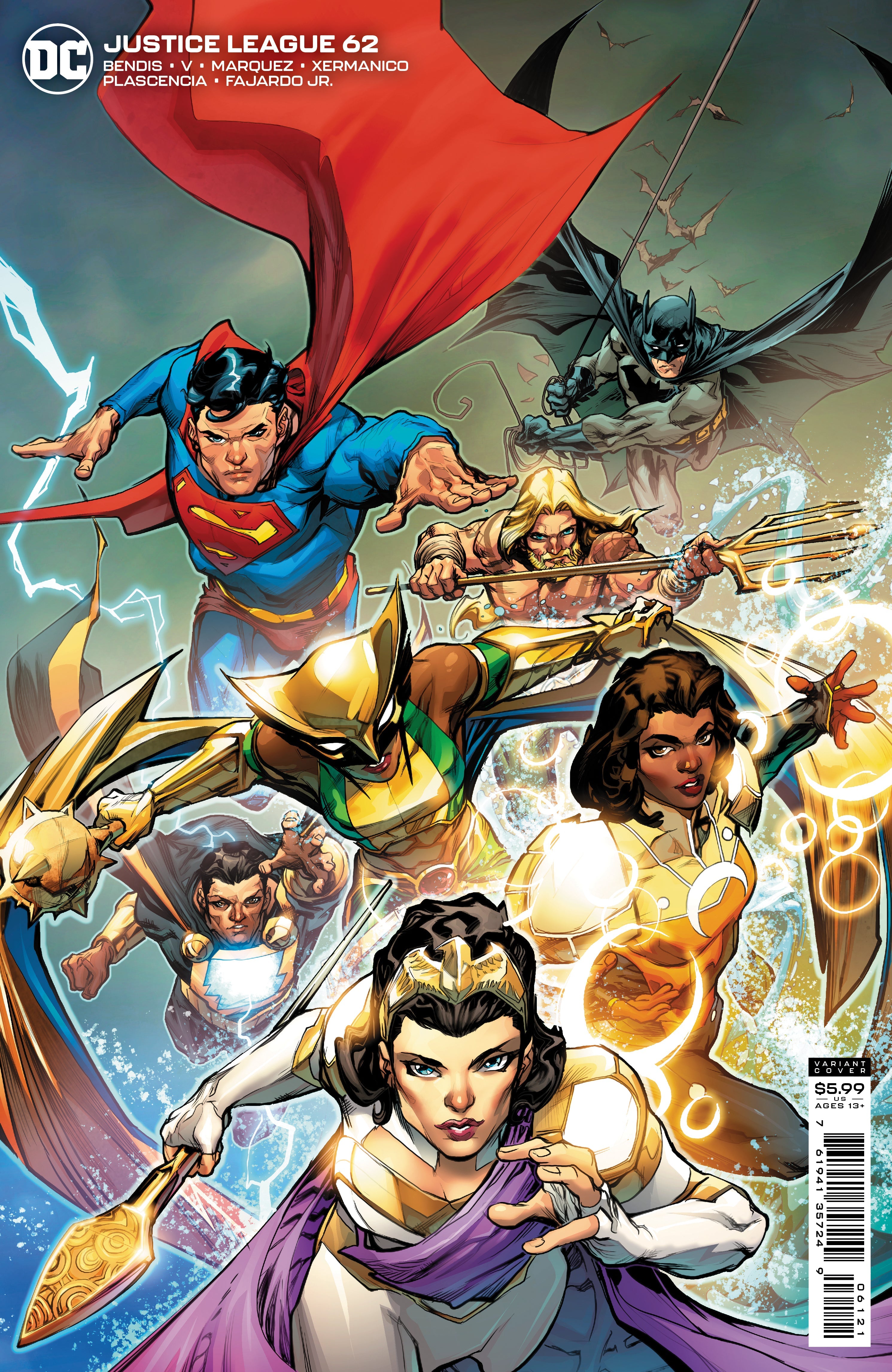 Justice League #62 B Howard Porter Card Stock Variant (06/01/2021) Dc