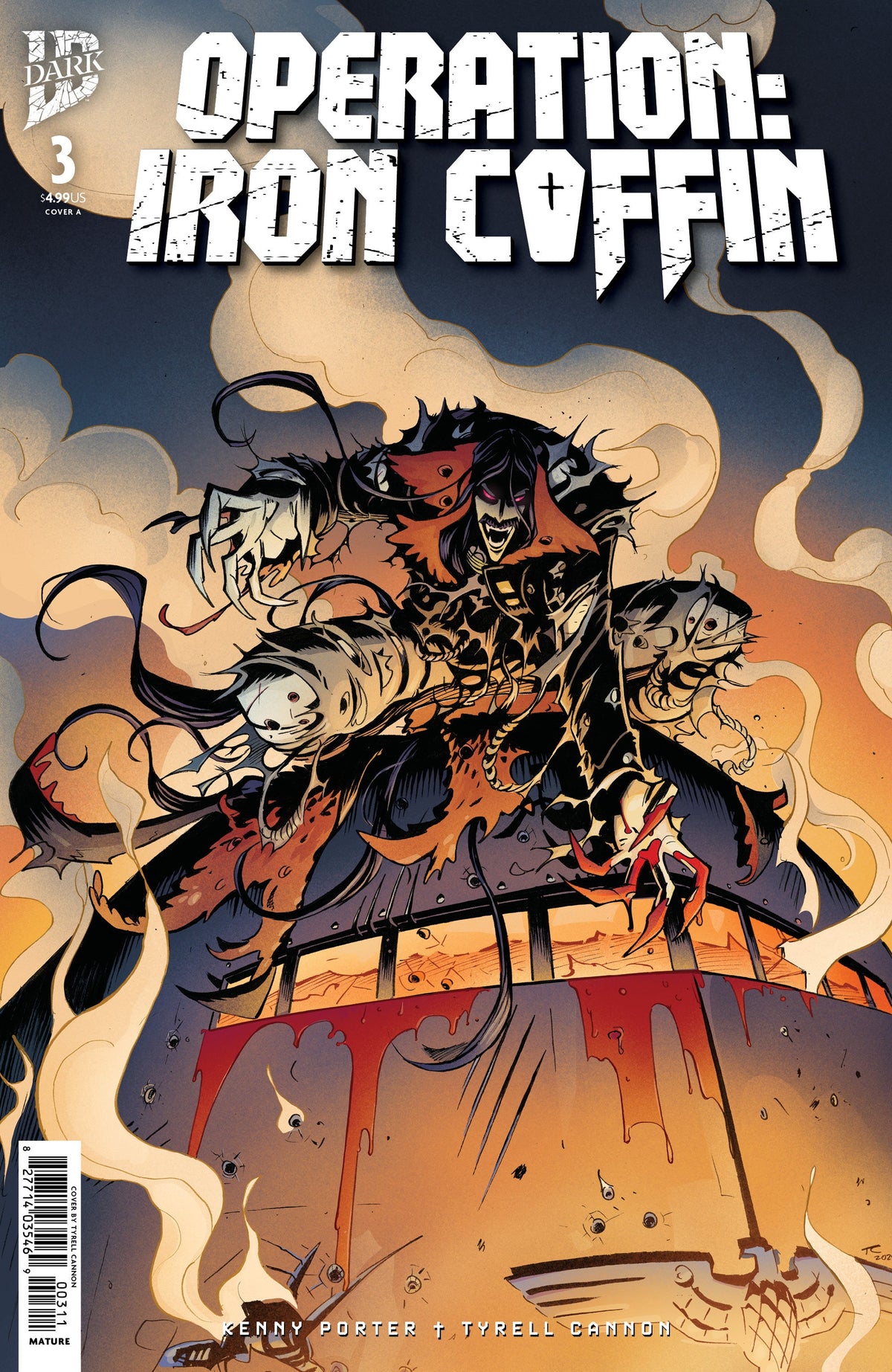 Operation Iron Coffin #3 A Cannon (09/30/2026) Idw