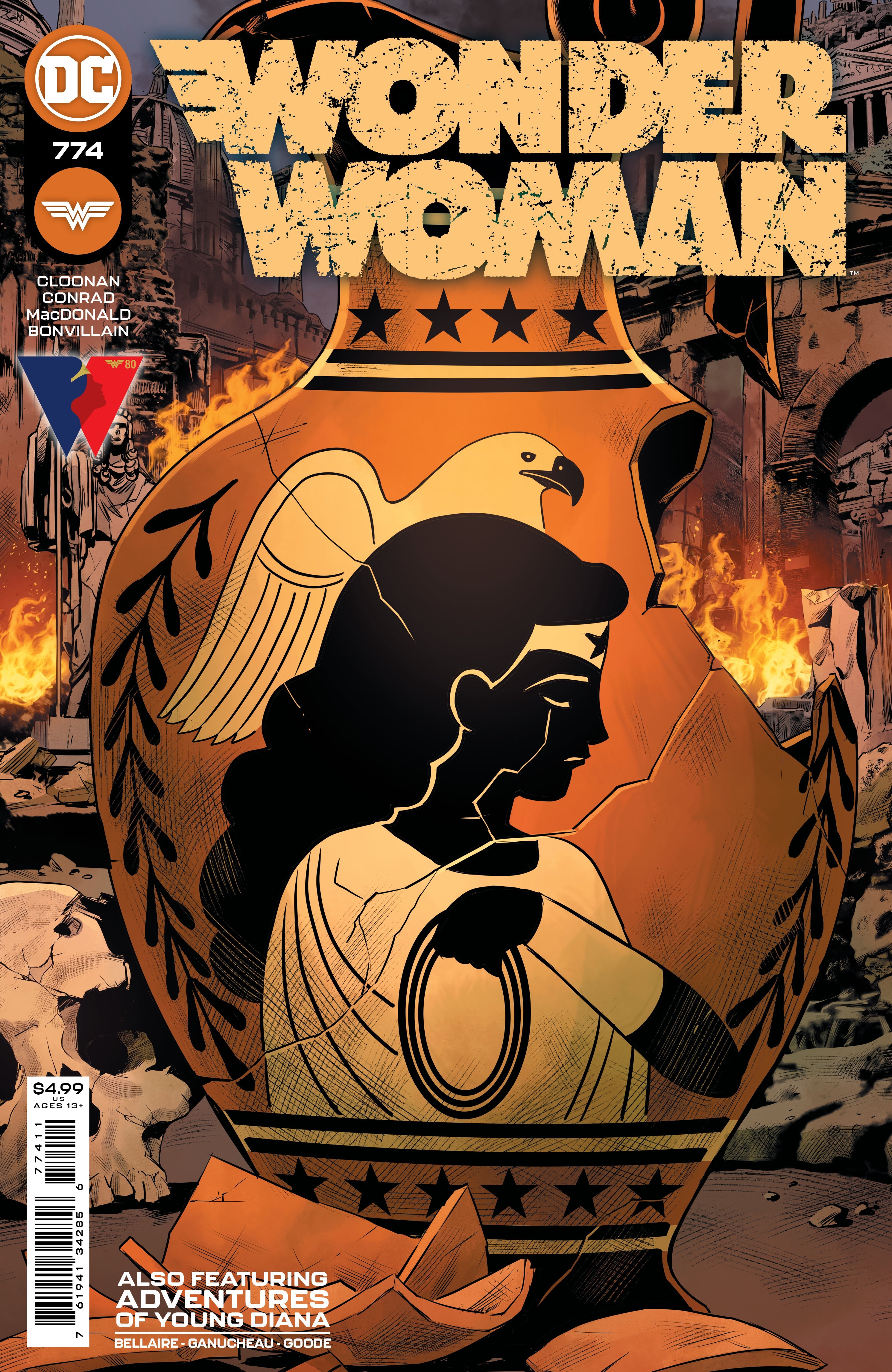 Wonder Woman #774 A Travis Moore Beckey Cloonan (06/22/2021) Dc