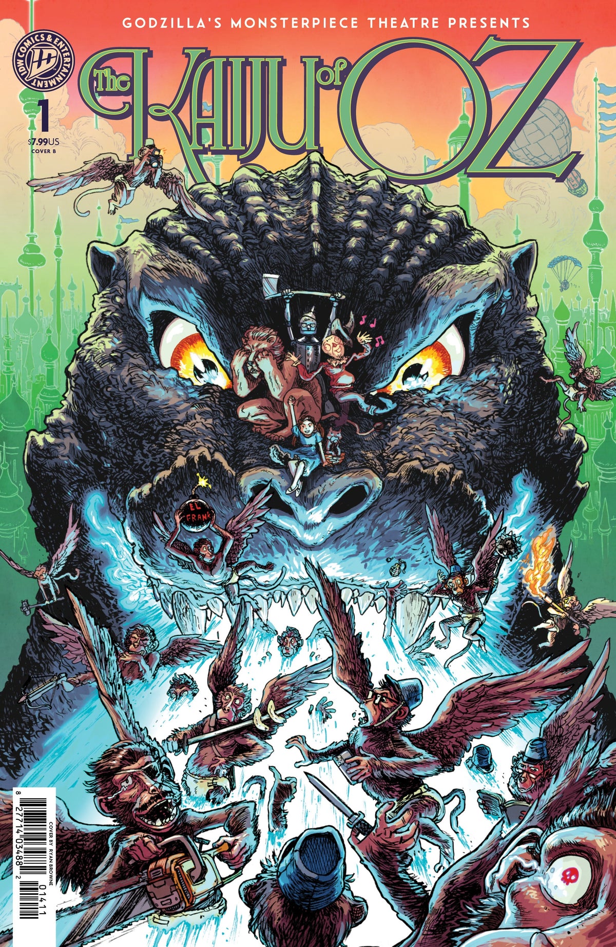 Godzillas Monsterpiece Theatre Presents The Kaiju Of Oz B Browne (10/07/2026) Idw