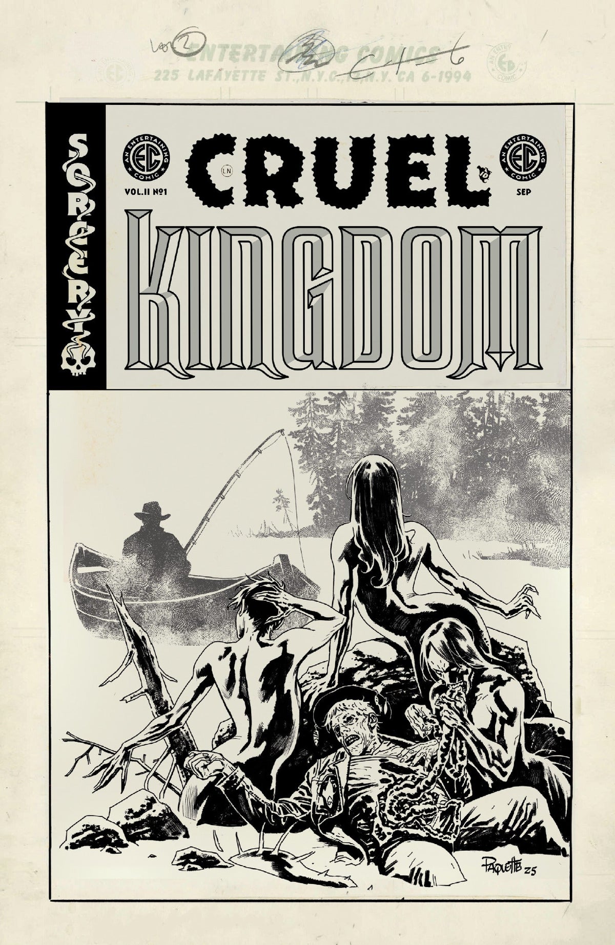Ec Cruel Kingdom 2 #1 E 1:20 Yanick Paquette B&W Artist Edition Variant (09/02/2026) Oni