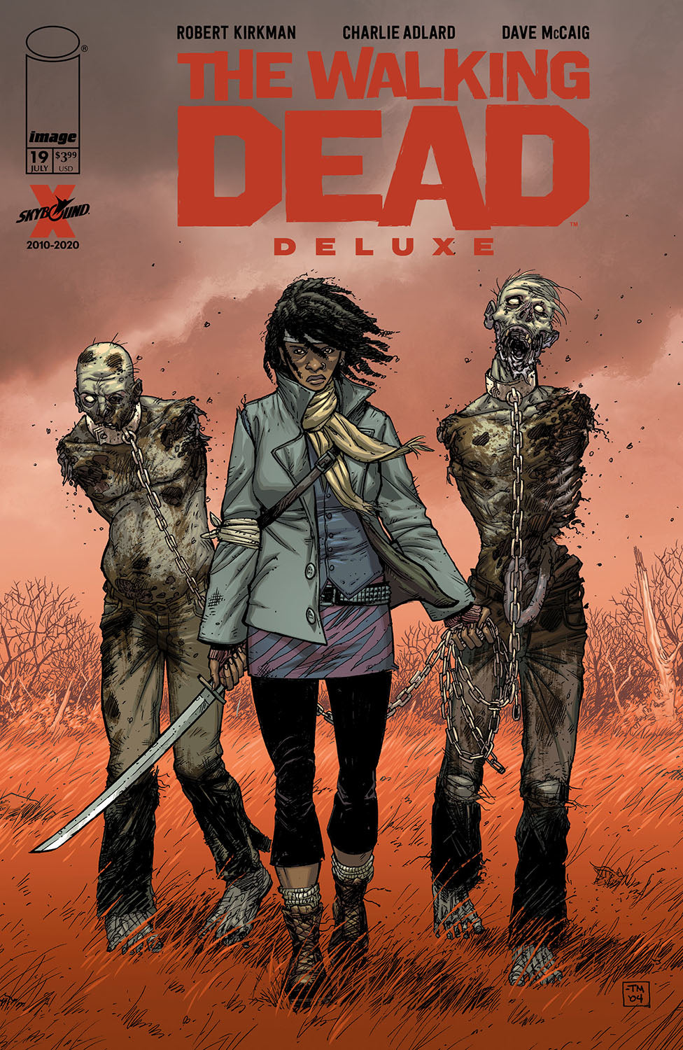 Walking Dead Dlx #19 B Tony Moore Variant (Mr) (07/21/2021) Image
