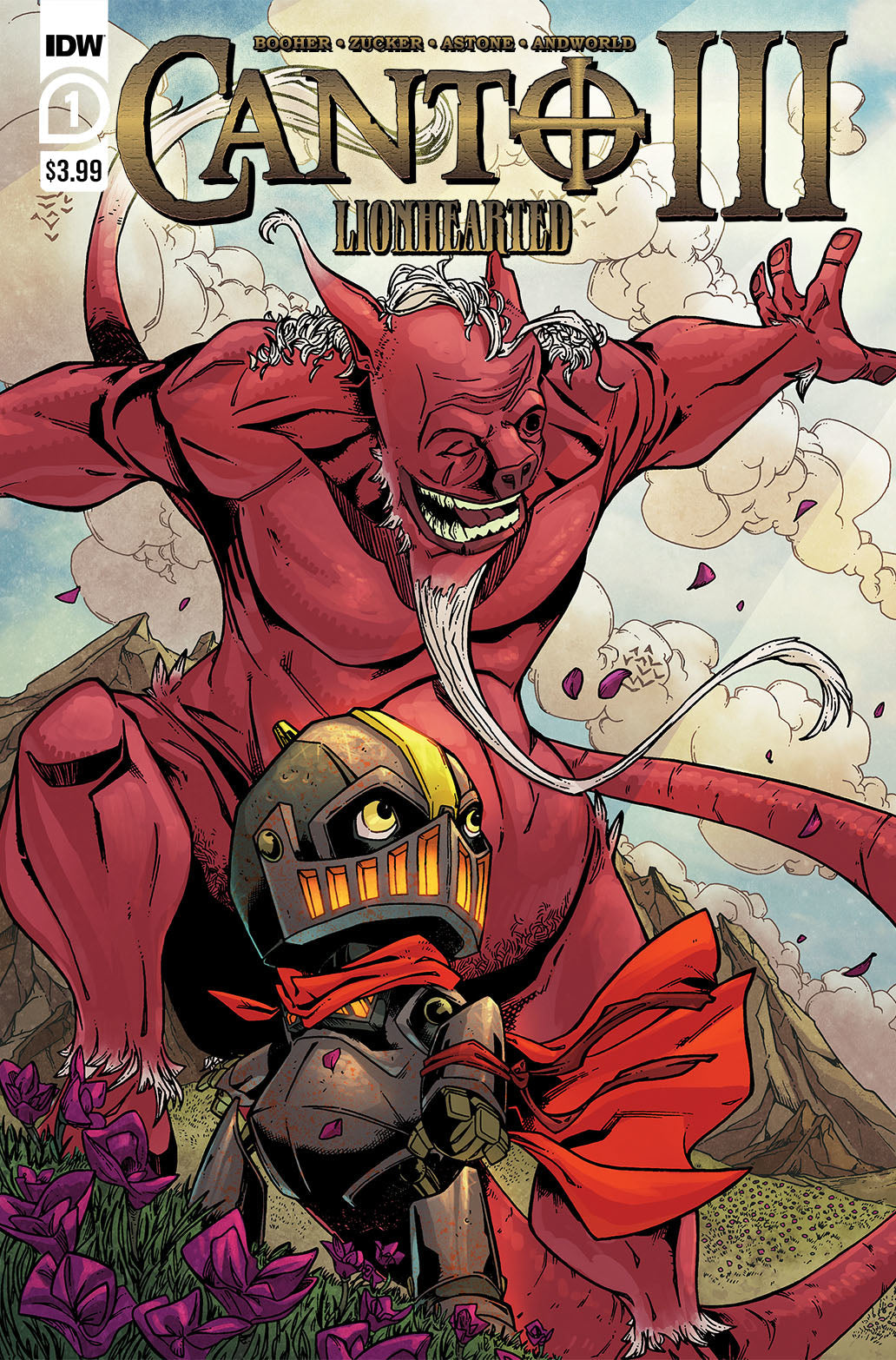 Canto Iii Lionhearted #1 (Of 6) A Drew Zucker David Booher (07/14/2021) Idw