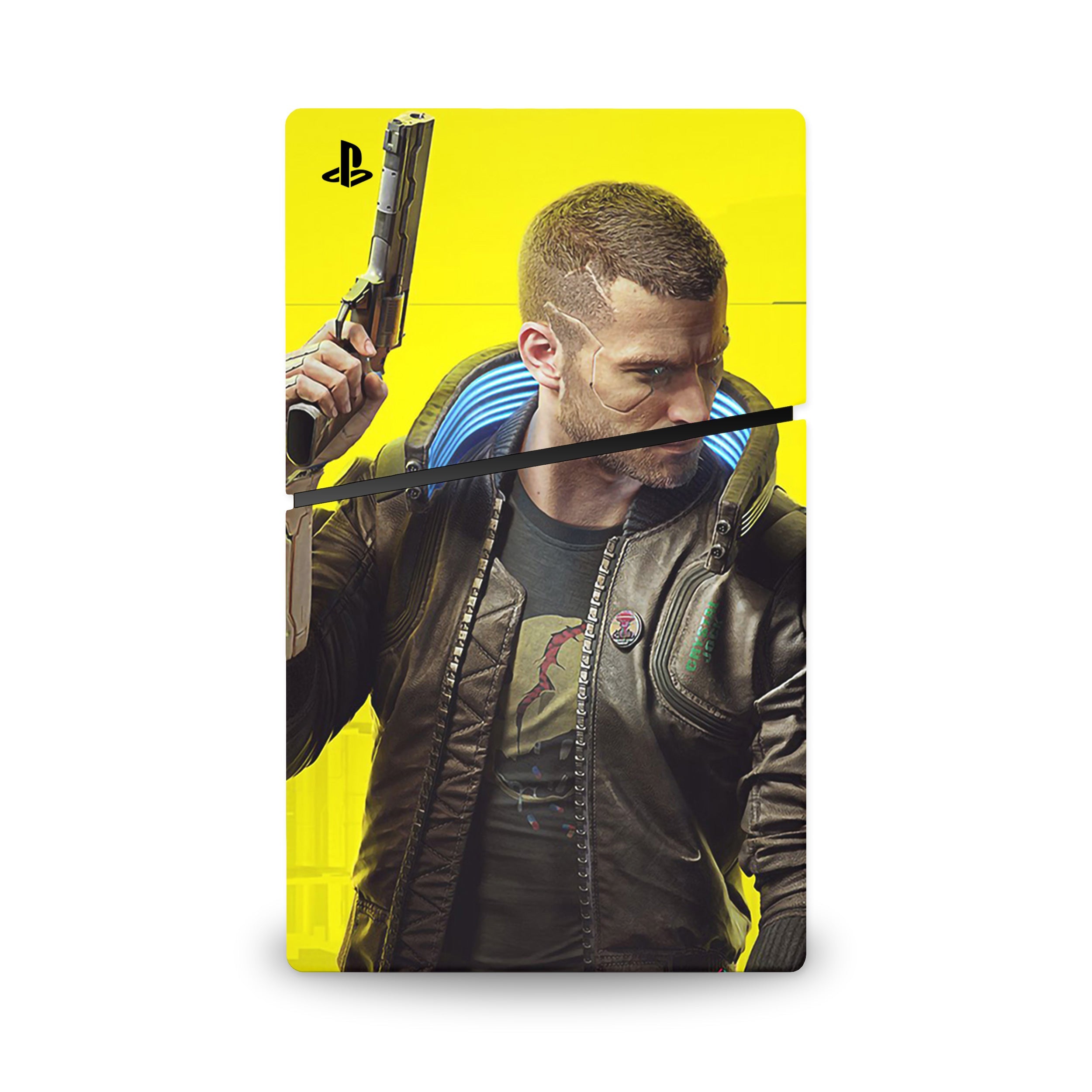 Neon Dystopia PS5 Slim Digital Skin