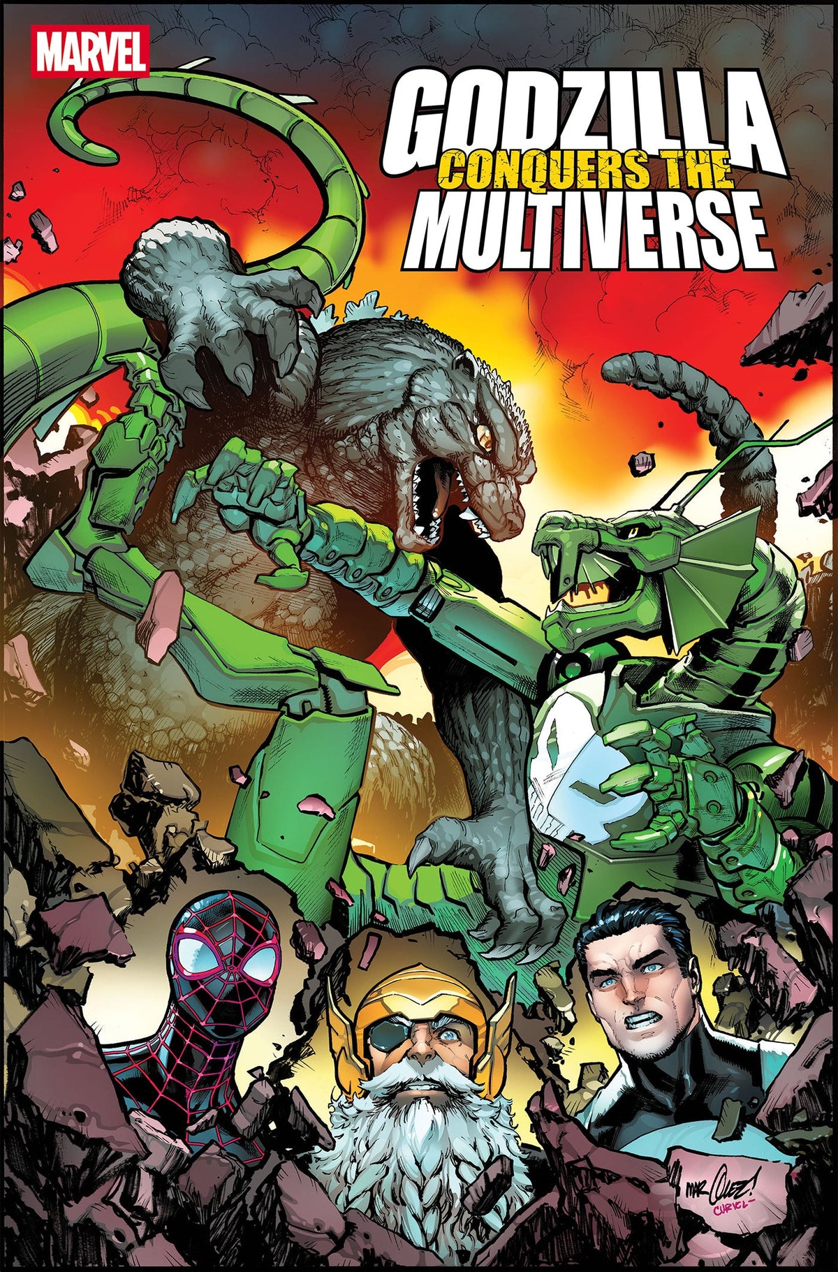 Godzilla Conquers The Multiverse #4 A David Marquez (10/28/2026) Marvel