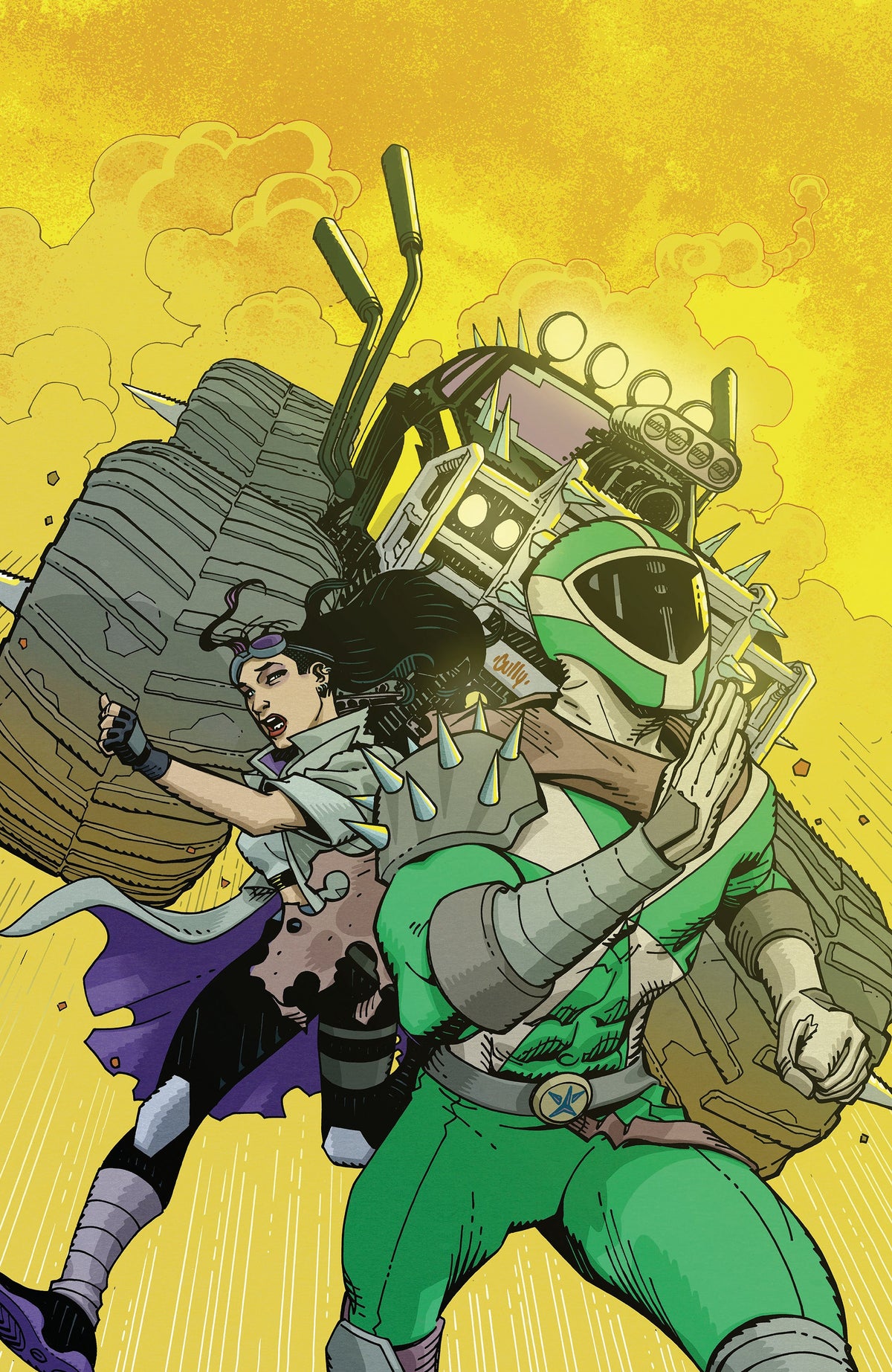 Power Rangers Unlimited #4 E 1:10 Foil Virgin Foil Hamner (10/14/2026) Boom