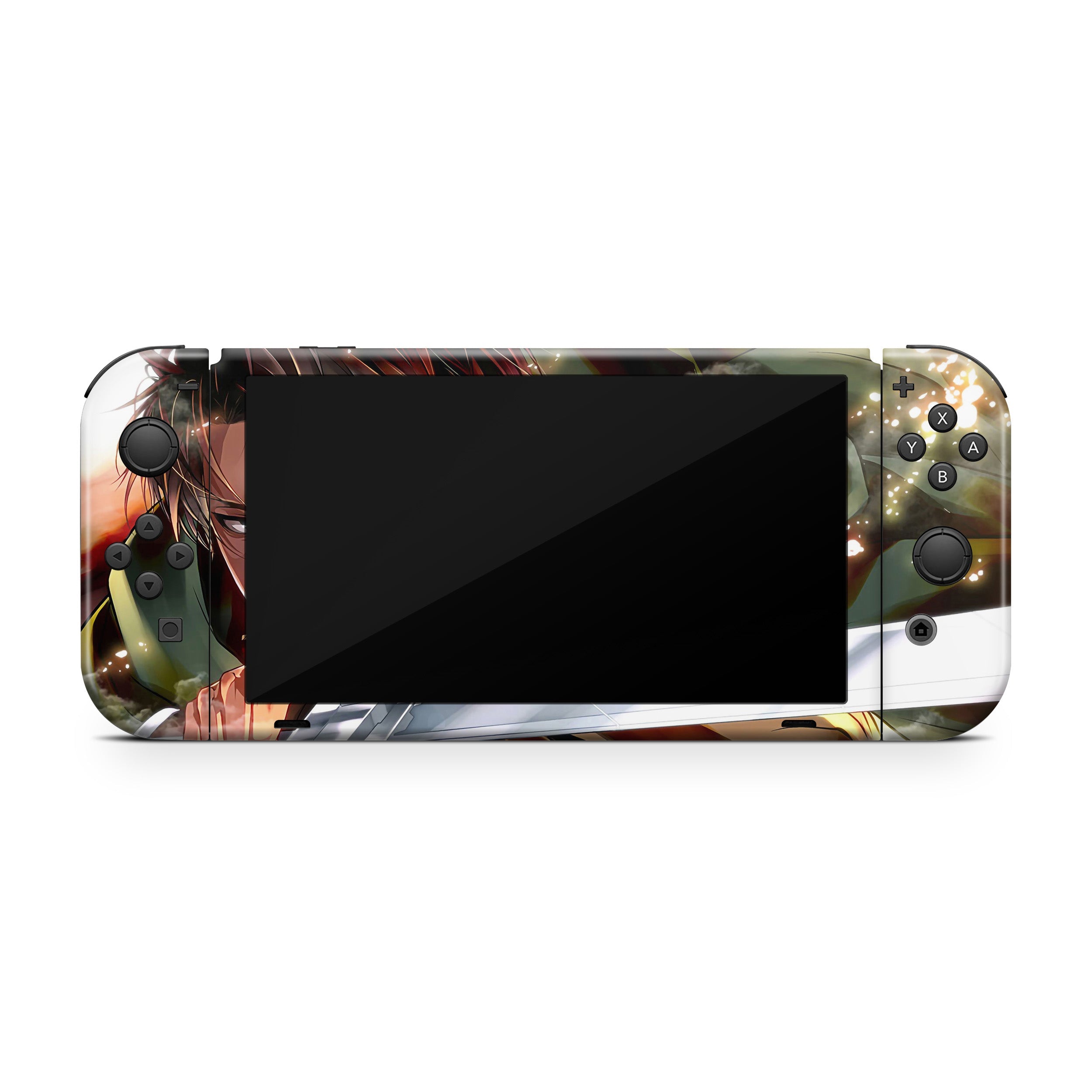 Abyss Striker Nintendo Switch OLED Skin