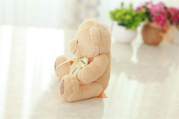 Patch Teddy Bear Plush – Soft Hanging Stuffed Toy