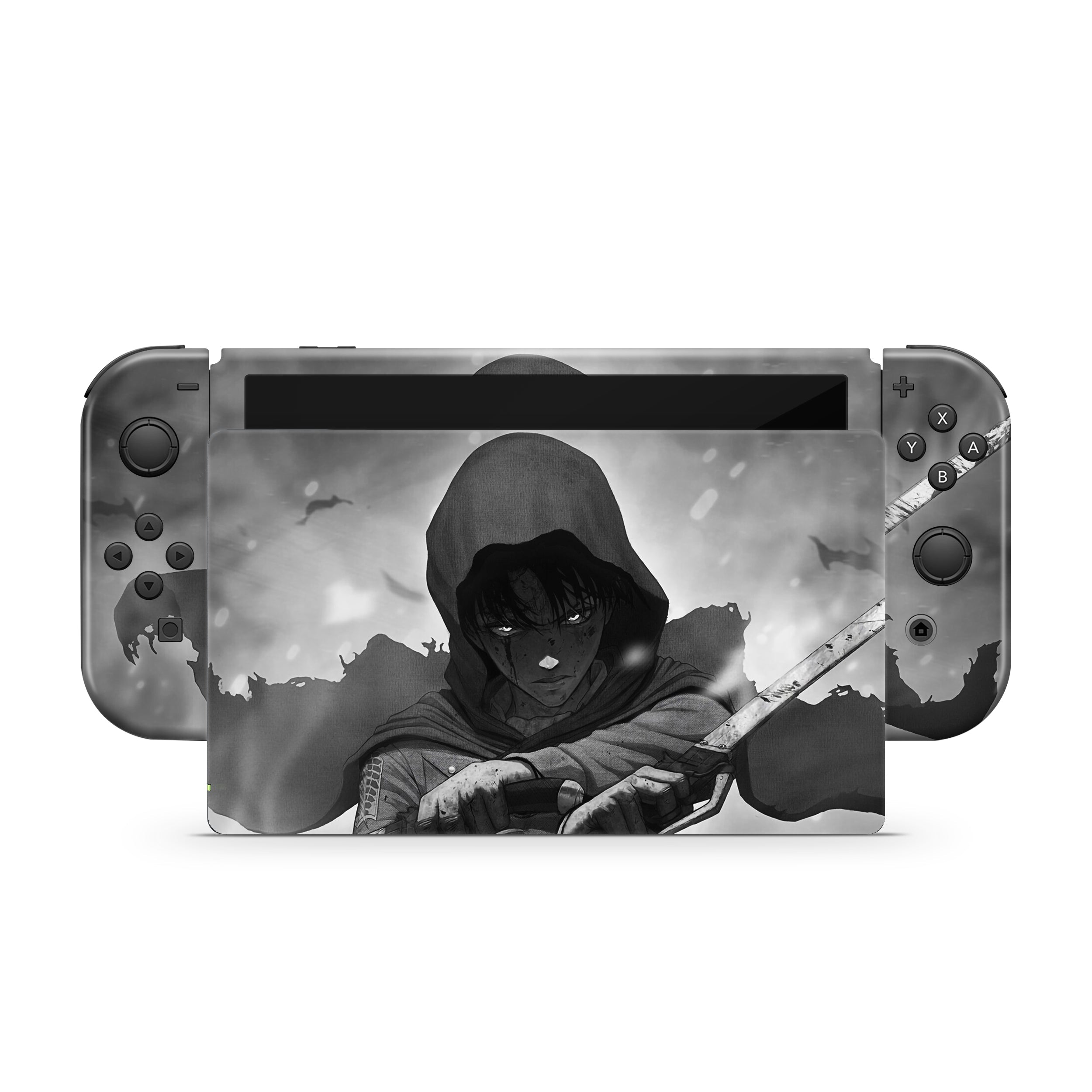 Abyss Striker Nintendo Switch OLED Skin