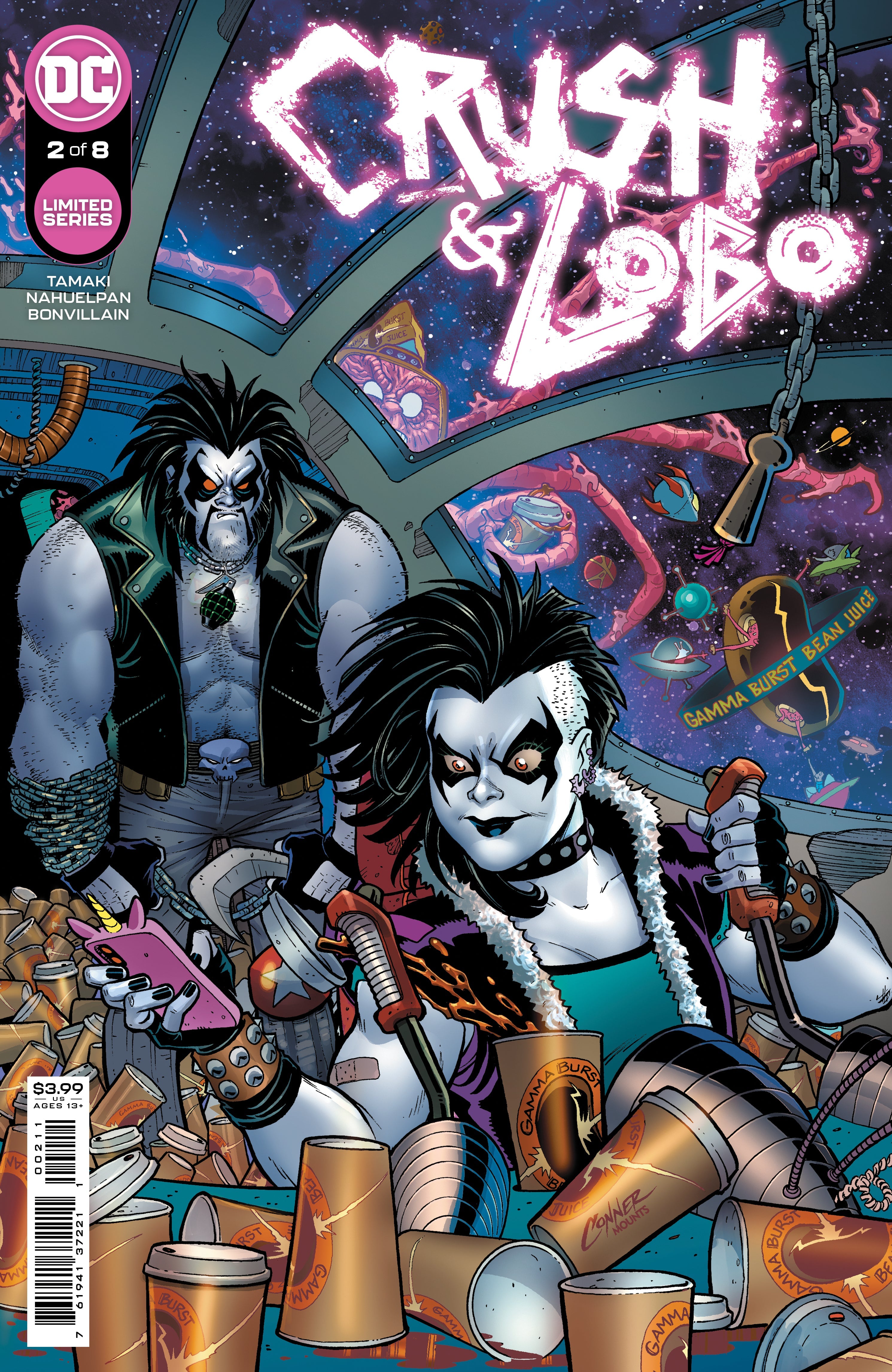 Crush & Lobo #2 (Of 8) A Amanda Conner Mariko Tamaki (07/06/2021) Dc