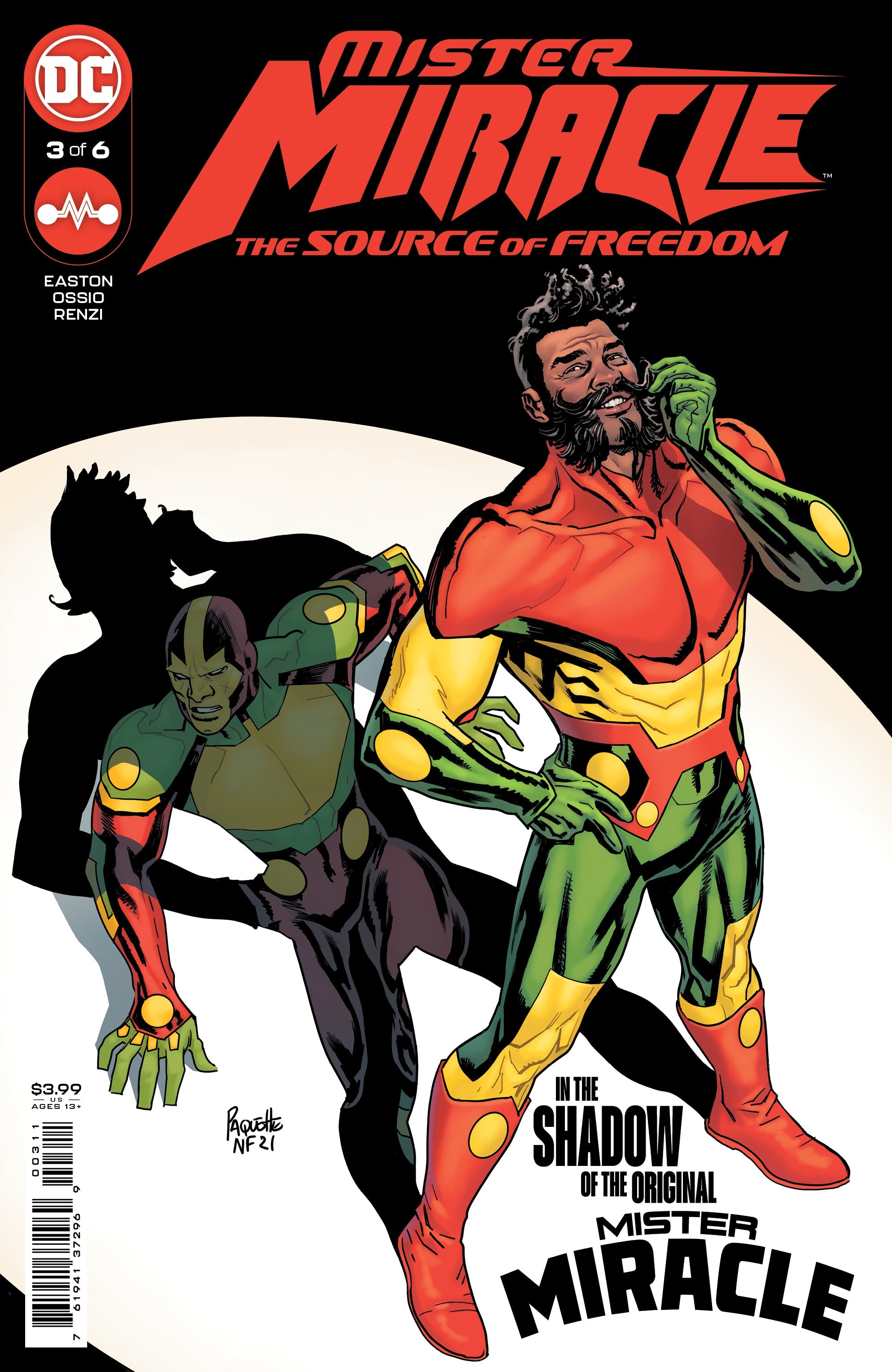 Mister Miracle The Source Of Freedom #3 (Of 6) A Yanick Paquette Brandon Easton (07/27/2021) Dc