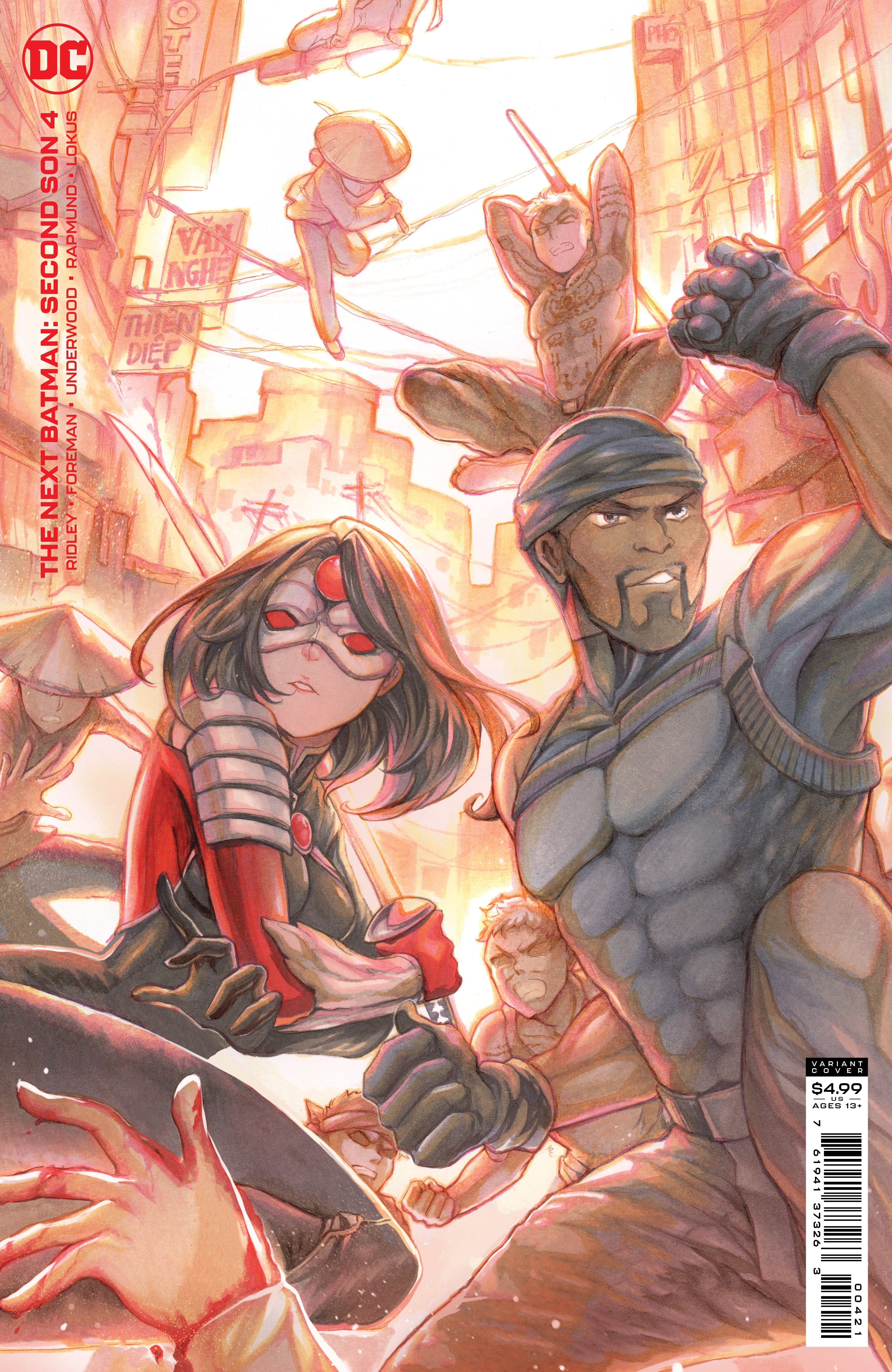 Next Batman Second Son #4 (Of 4) B Rachta Lin Card Stock Variant (07/06/2021) Dc