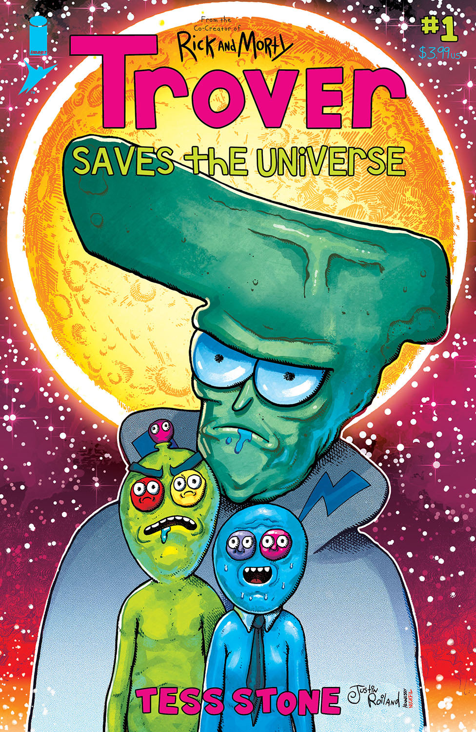 Trover Saves The Universe #1 (Of 5) B Justin Roiland Variant (M (08/04/2021) Image