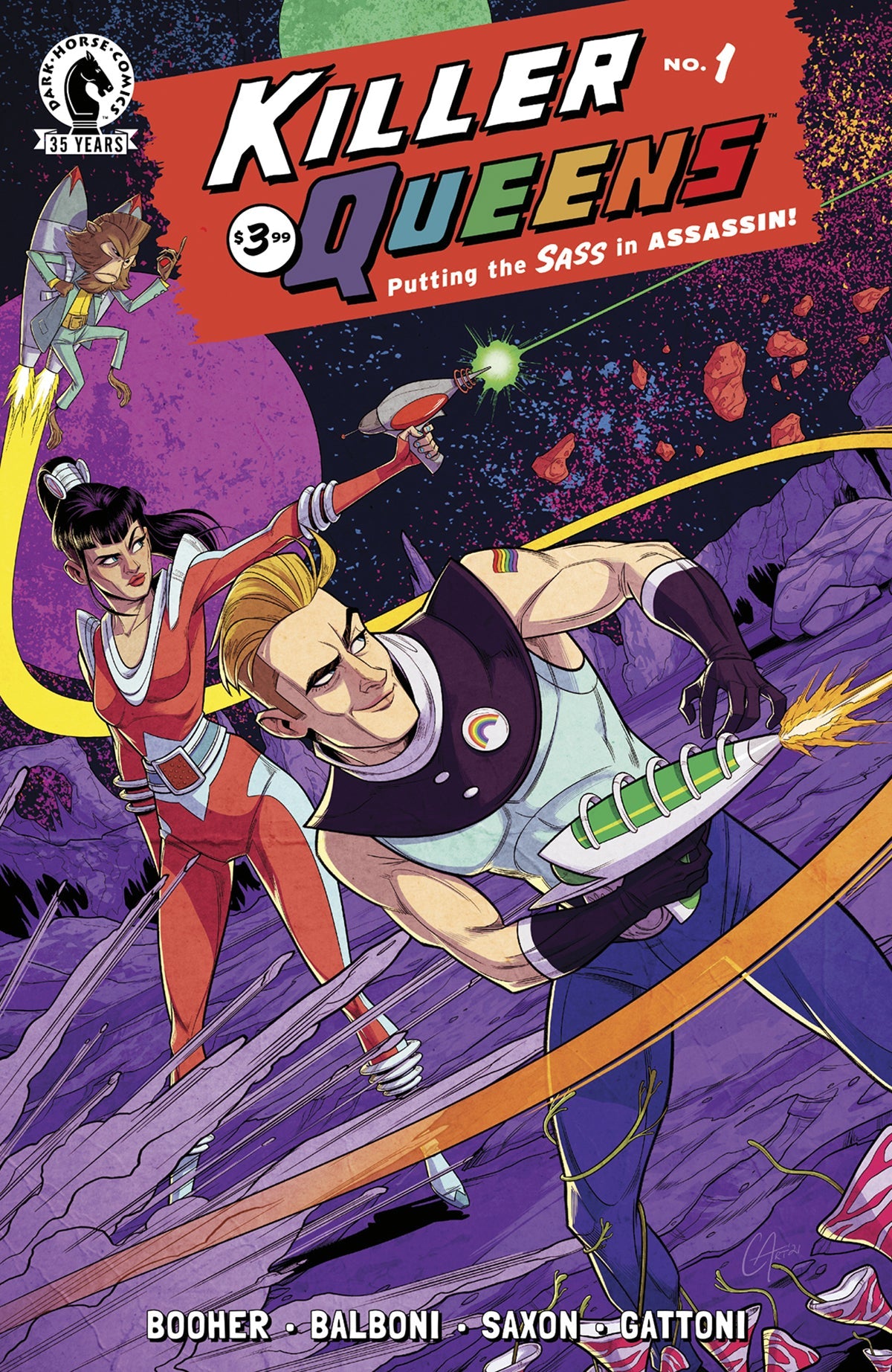 Killer Queens #1 (Of 4) B Chris Ables Variant (08/18/2021) Dark Horse