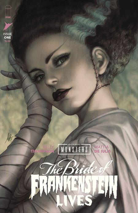 Universal Monsters Bride Of Frankenstein Lives #1 (Of 4) J Stanley Artgerm Lau Foil Variant (10/28/2026) Image