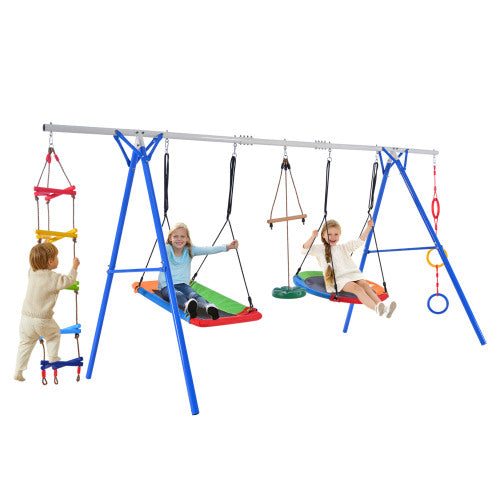 5-in-1 Outdoor Swing Set