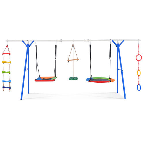 5-in-1 Outdoor Swing Set