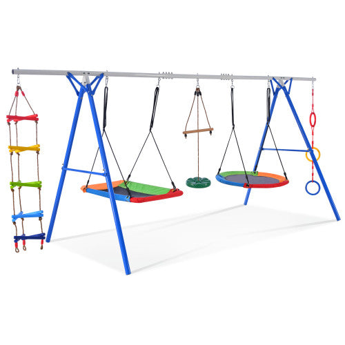 5-in-1 Outdoor Swing Set