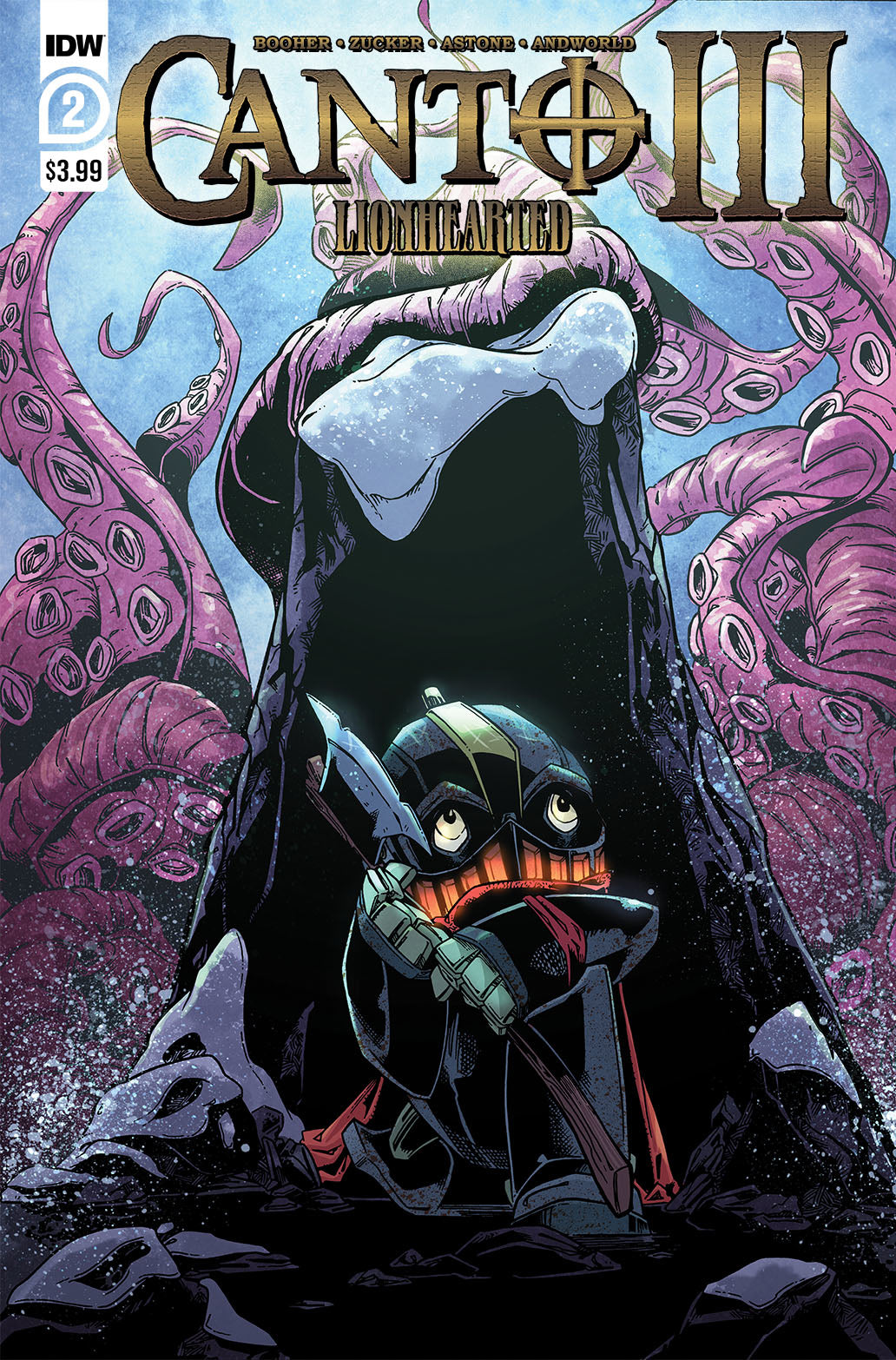 Canto Iii Lionhearted #2 (Of 6) A Drew Zucker David Booher (08/11/2021) Idw