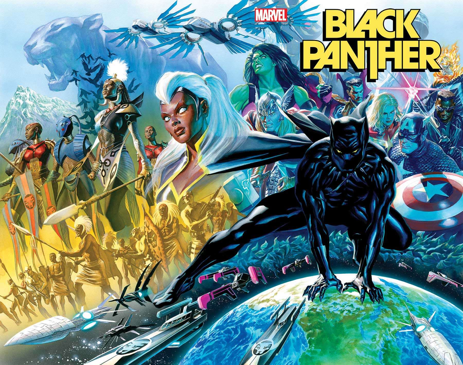 Black Panther #1 A Alex Ross John Ridley (11/24/2021) Marvel
