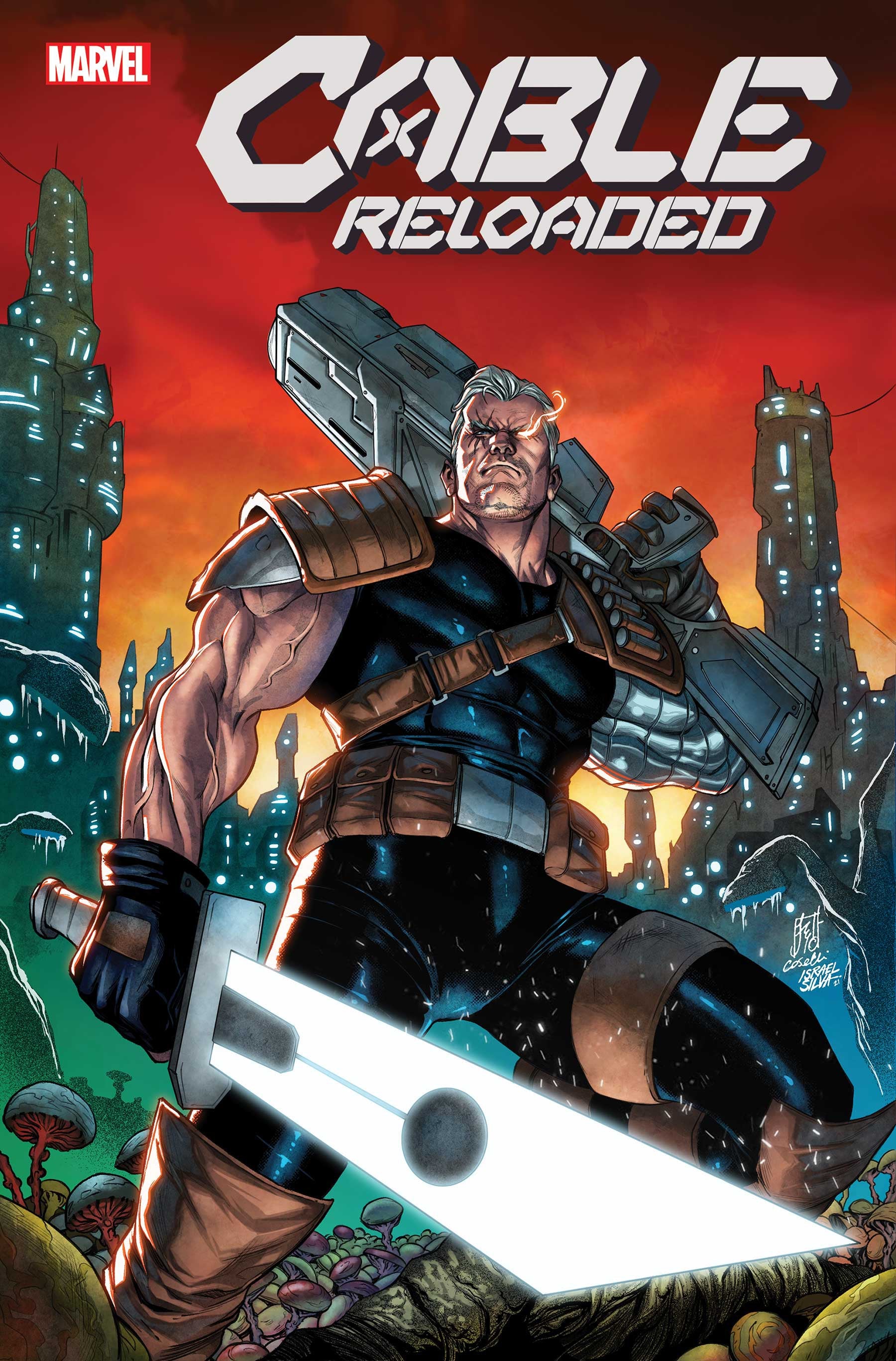 Cable Reloaded #1 A Stefano Caselli Al Ewing Anhl (08/25/2021) Marvel