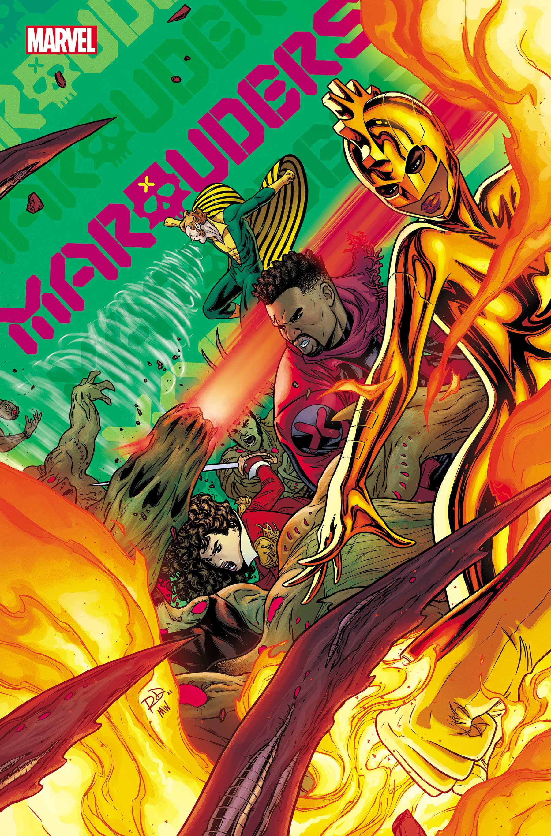 Marauders #23 A Russell Dauterman Gerry Duggan (08/18/2021) Marvel
