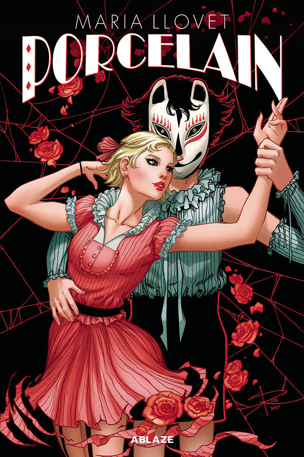 Maria Llovets Porcelain #1 E Sabine Rich Harley Quinn Batman Homage Variant (08/04/2021) Ablaze