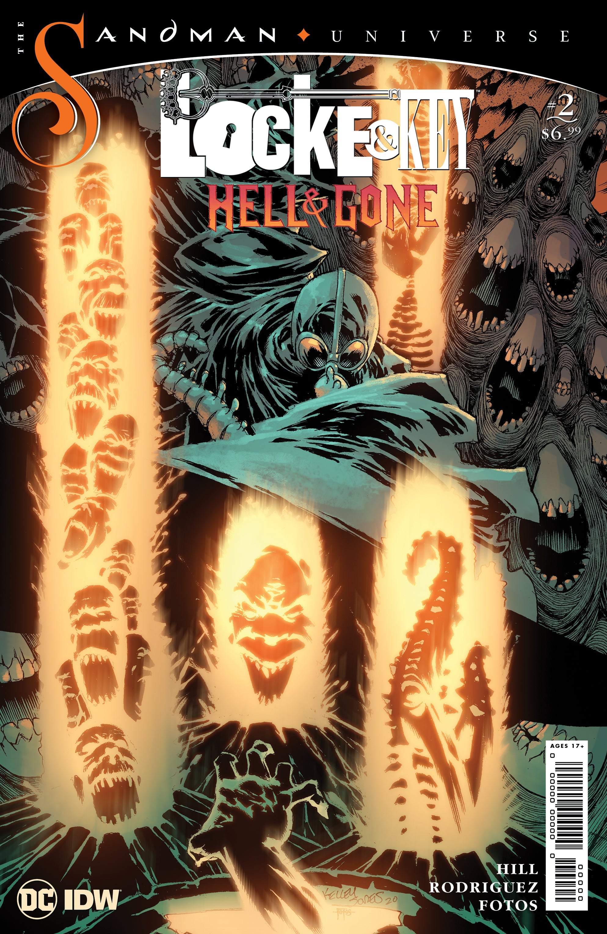 Locke & Key Sandman Universe Hell & Gone #2 (One Shot) C Kelley Jones Variant (Mr) (09/28/2021) Dc