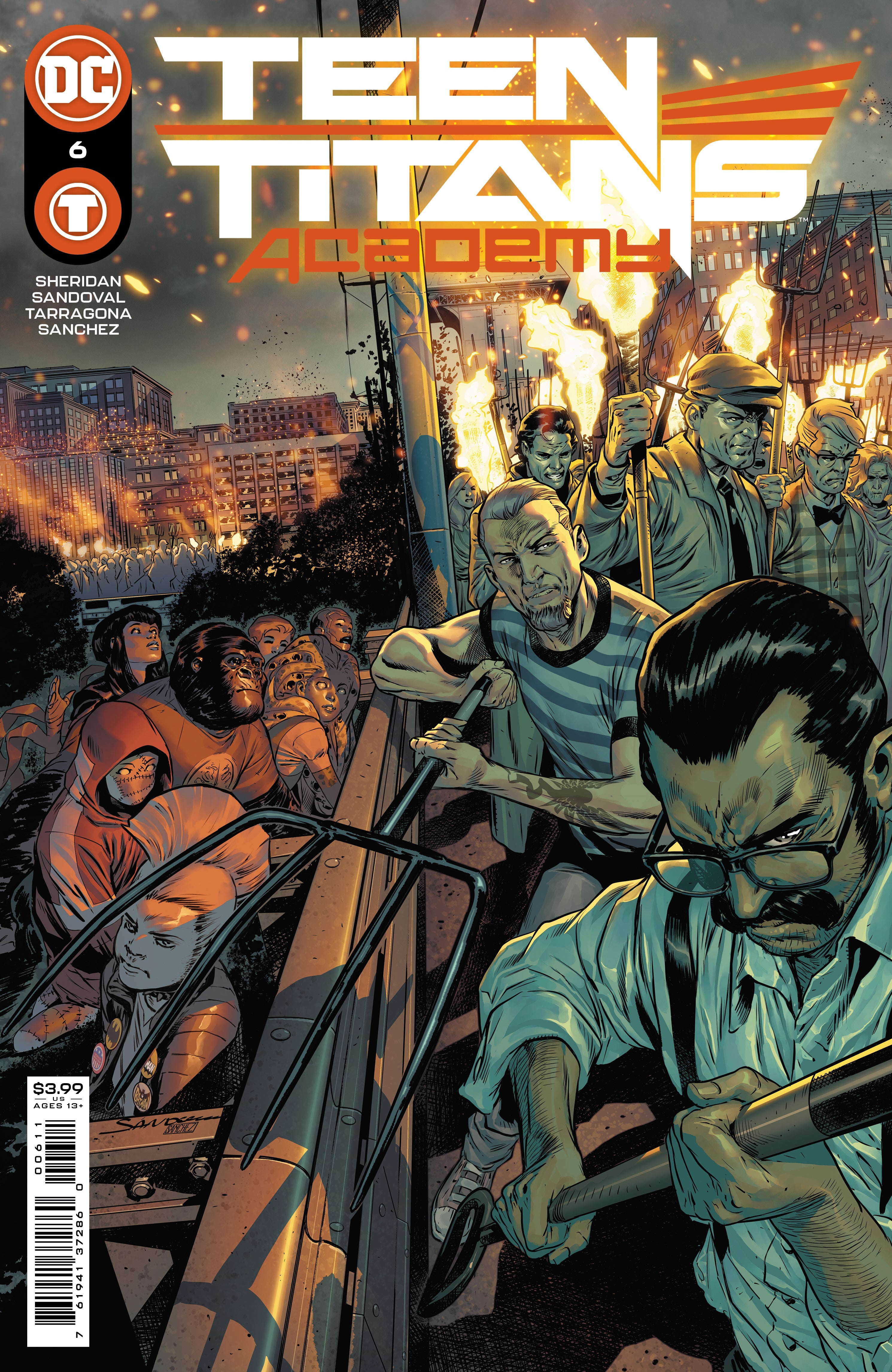 Teen Titans Academy #6 A Rafa Sandoval Tim Sheridan (08/24/2021) Dc